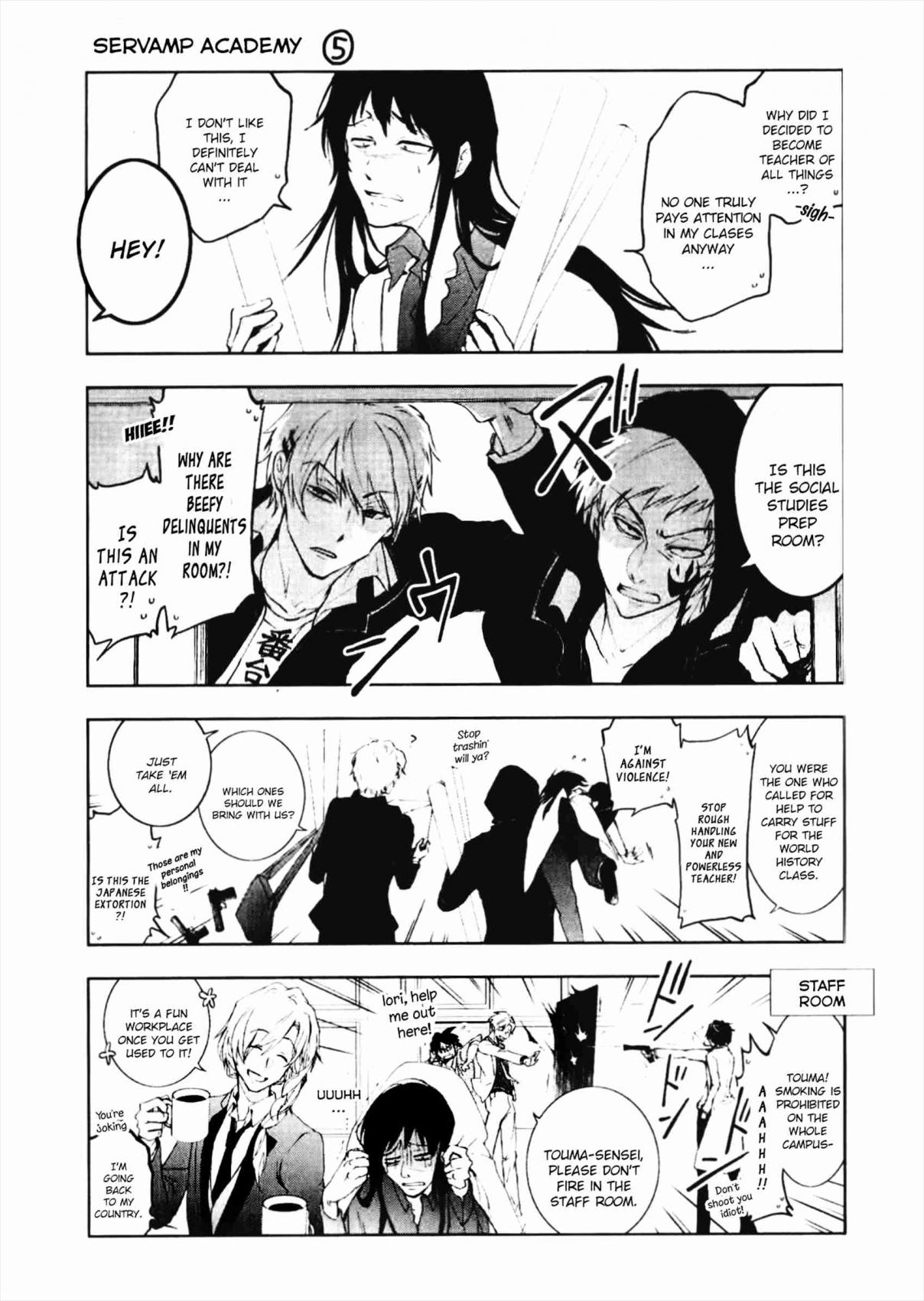 Servamp Vol. 15 Ch. 87 if You Are Going to Leave Me Behind...