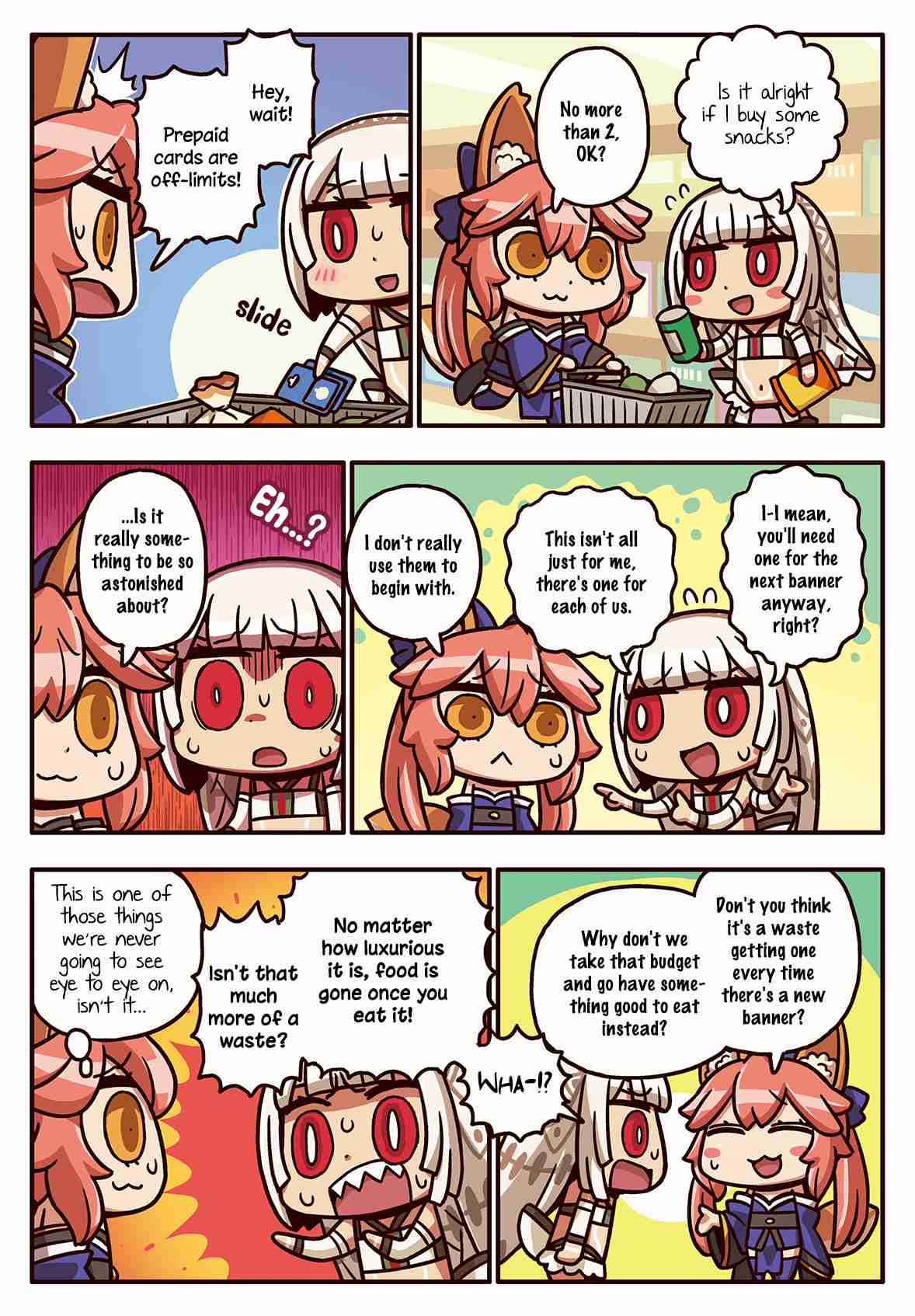 Masu Masu Manga de Wakaru! Fate/Grand Order Ch. 126 Cards Don't Count As Snacks