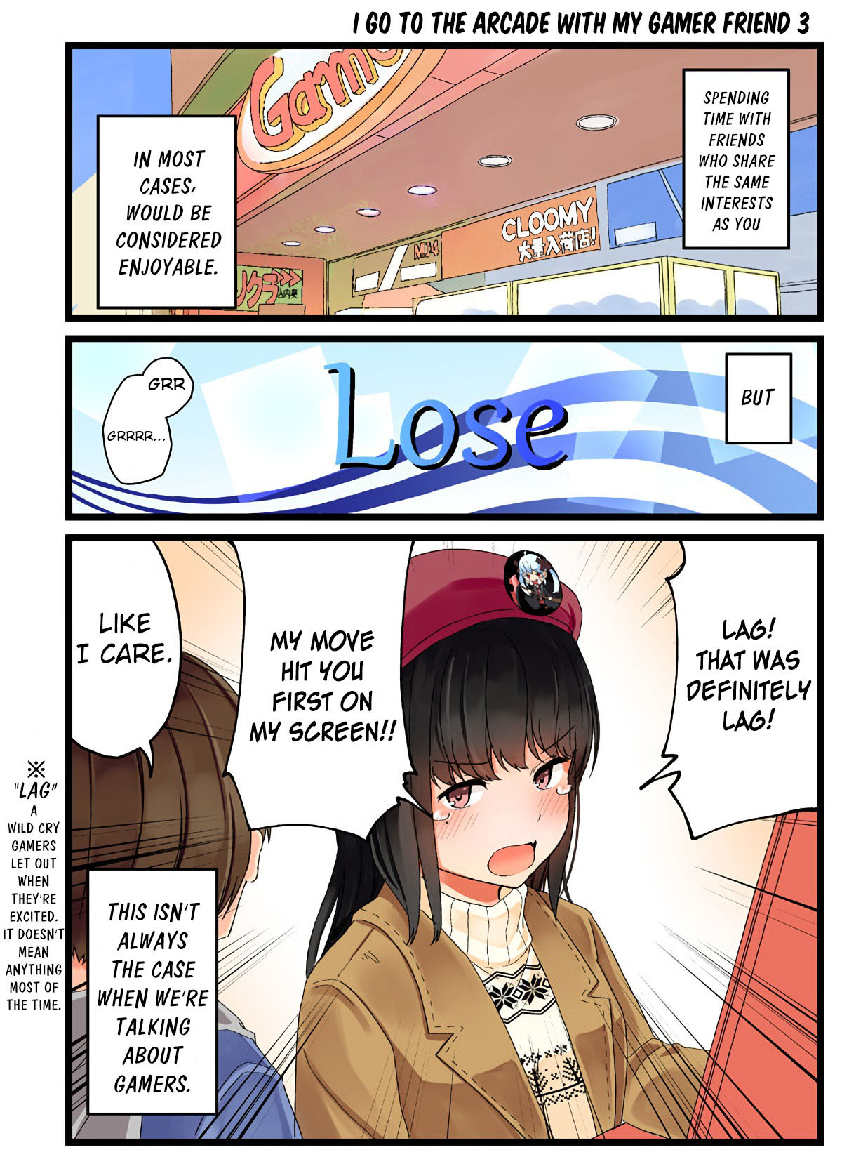 Hanging Out With A Gamer Girl Ch. 4 I Go To The Arcade With My Gamer Friend (3)