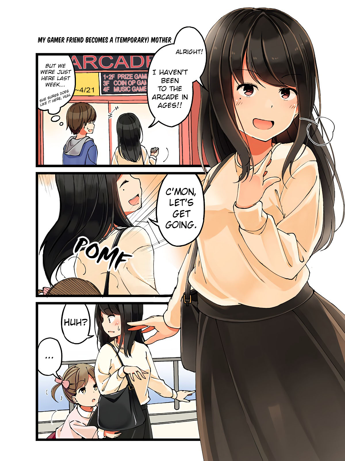 Hanging Out with a Gamer Girl Ch. 21 My Gamer Friend Becomes a (Temporary) Mother
