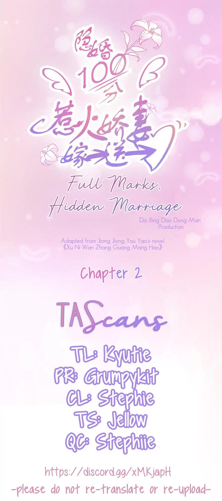 Full Marks, Hidden Marriage Chapter 2: