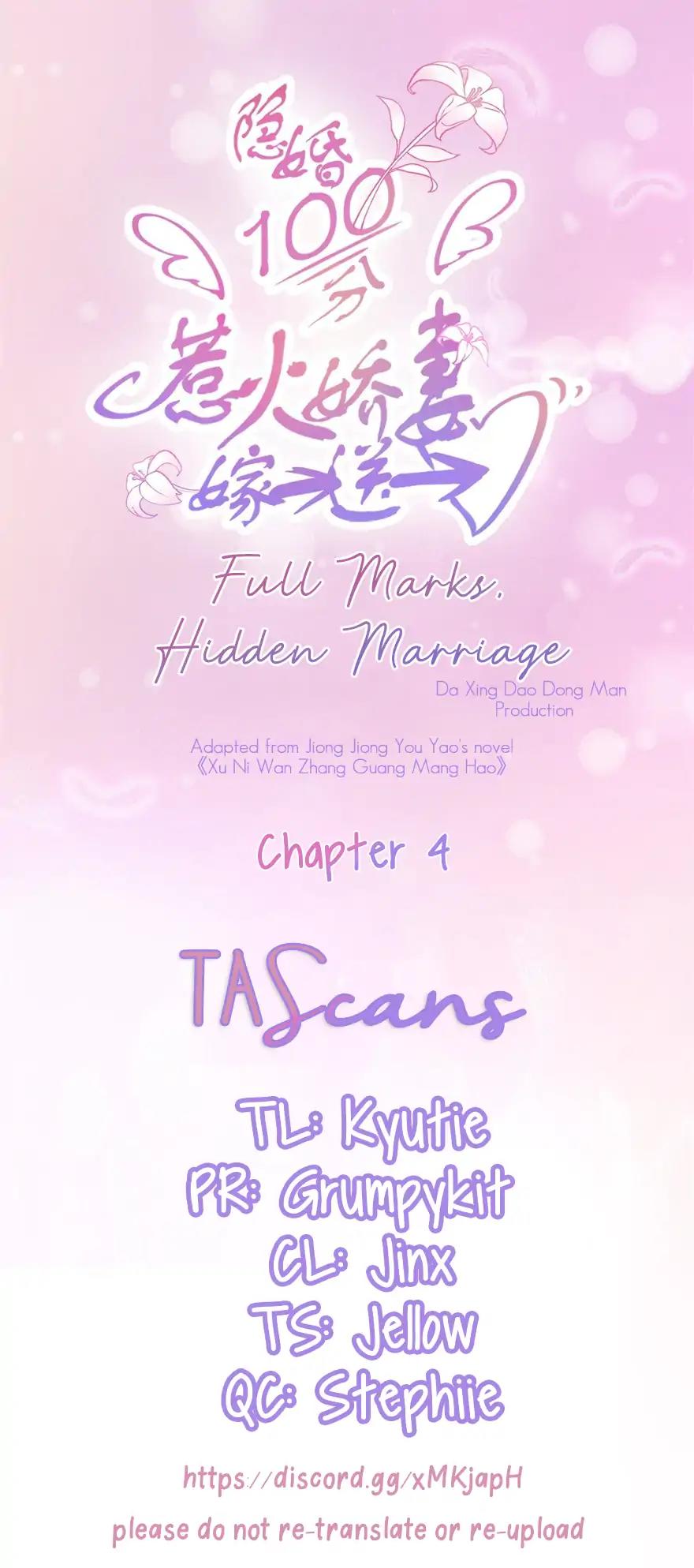 Full Marks, Hidden Marriage Chapter 4: