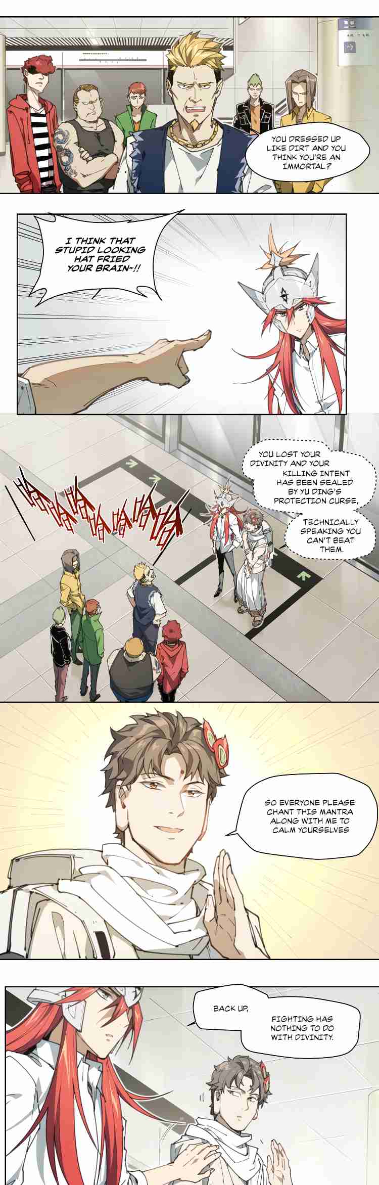 How to be God Ch. 80 Immortals Set Out