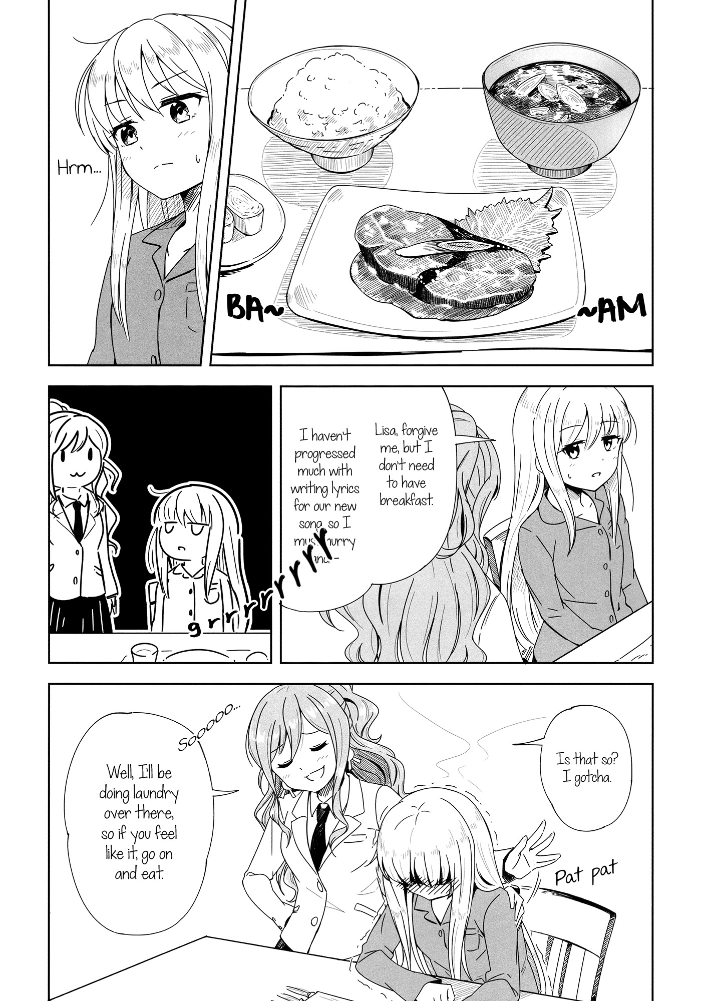 BanG Dream! - Three Meals a Day: Lisa's Cooking (doujinshi) ch.1