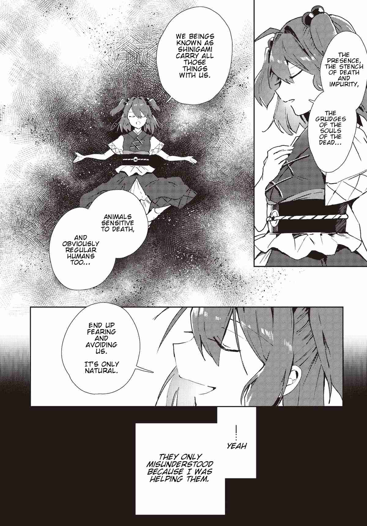Touhou ~ The Shinigami's Rowing Her Boat as Usual Ch. 2