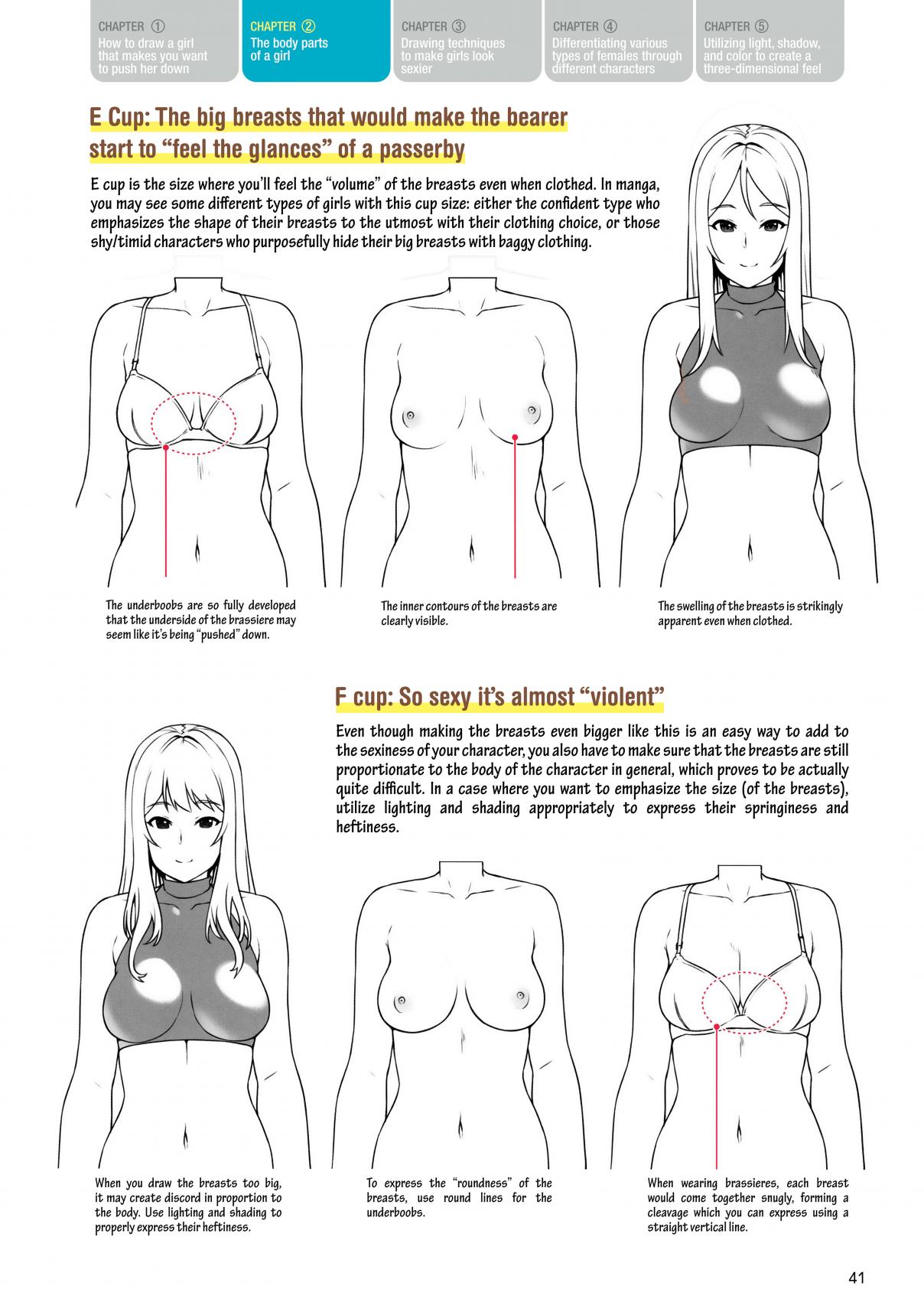 How to Draw a (Slightly) Sexy Girl Ch. 2 The Body Parts of A Girl.