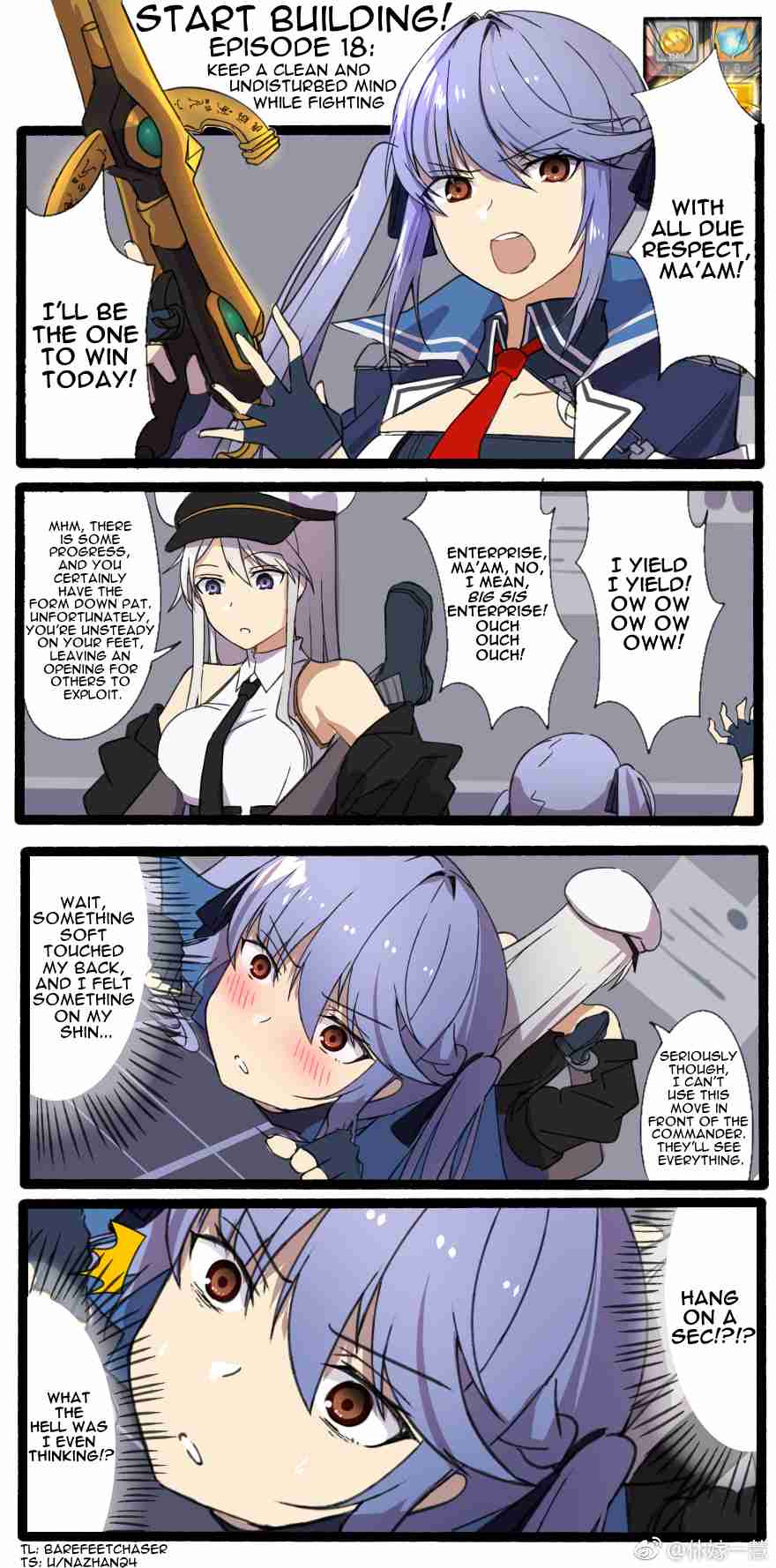 Azur Lane Start Building! (Doujinshi) Ch. 18 Keep A Clean and Undisturbed Mind While Fighting