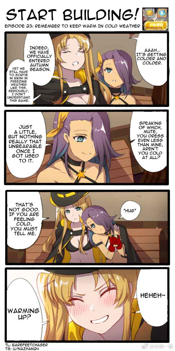 Azur Lane Start Building! (Doujinshi) Ch. 23 Remember To Keep Warm In Cold Weather