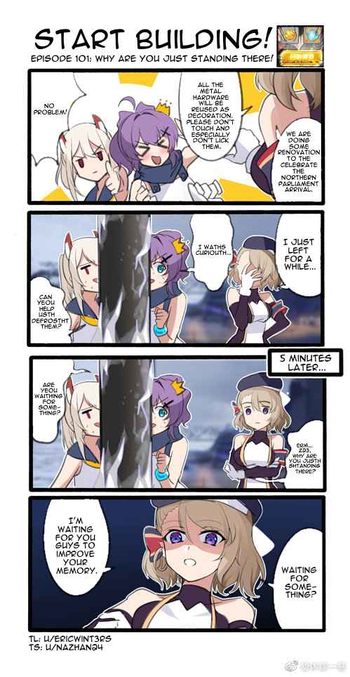 Azur Lane Start Building! (Doujinshi) Ch. 101 Why are you just standing there!