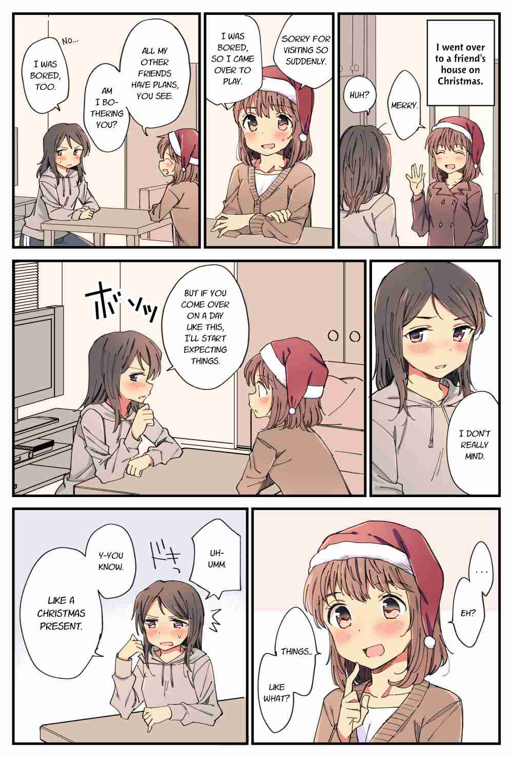 Yuri Christmas Oneshot