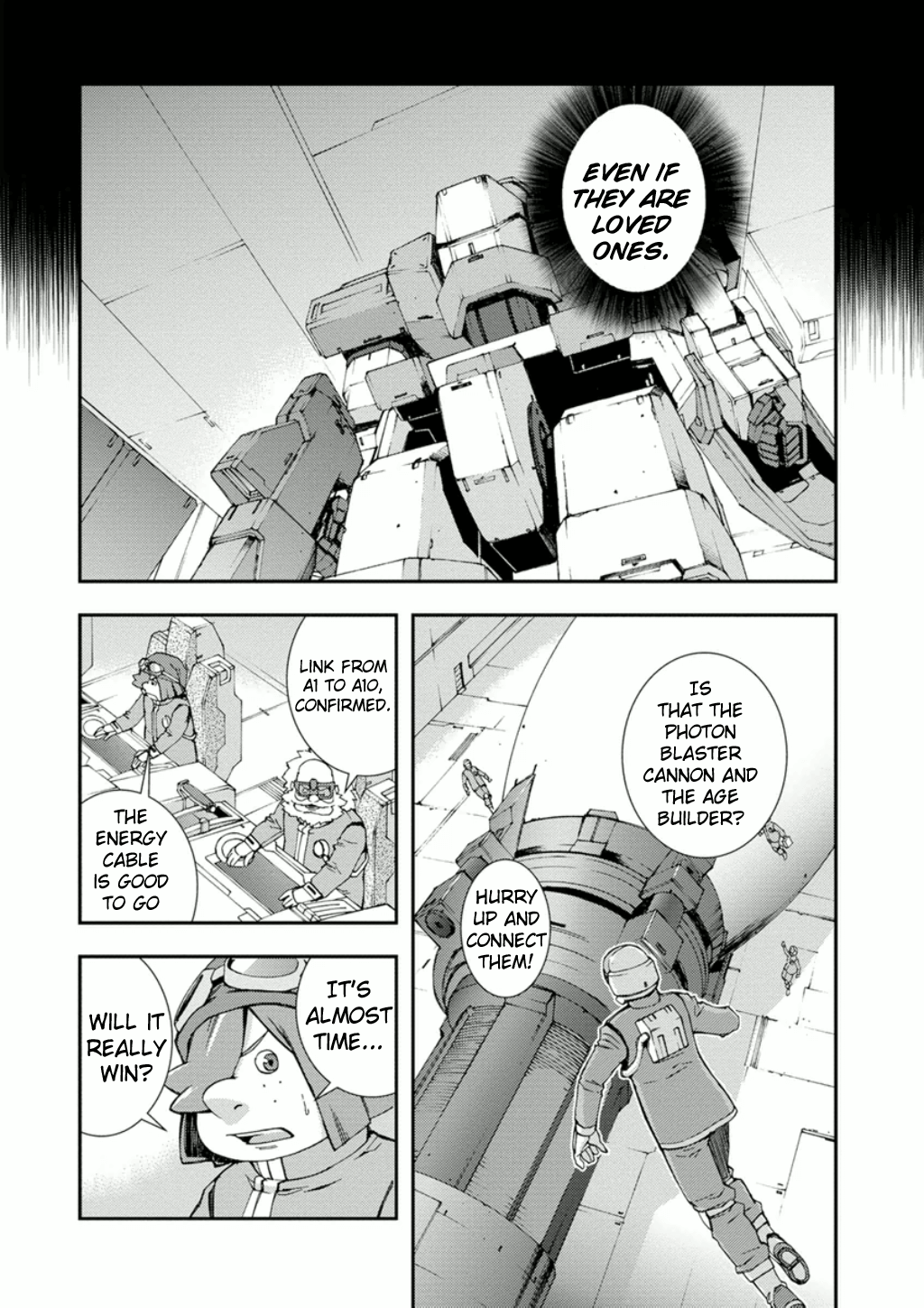 Mobile Suit Gundam AGE: First Evolution Vol.3 Chapter 9: Ambat the Space Fortress