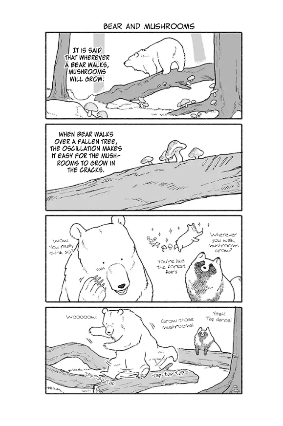 Kuma to Tanuki Ch. 12 Bear and Mushrooms