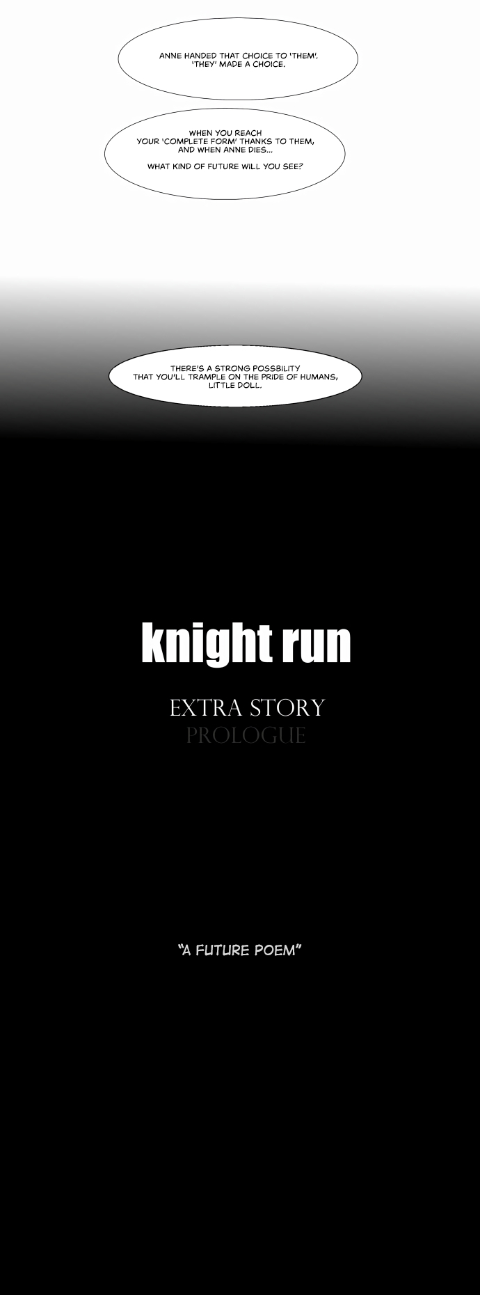 Knight Run Vol. 3 Ch. 194 Hero Extra Story 3 | A Future Poem