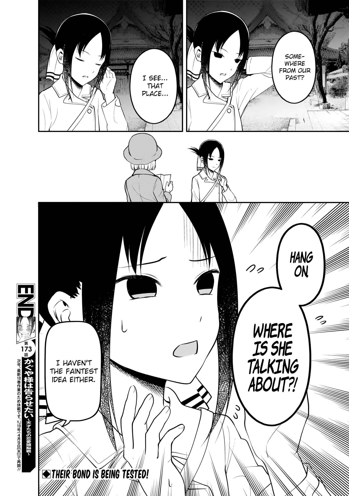 Kaguya Wants to be Confessed To: The Geniuses' War of Love and Brains Ch.183
