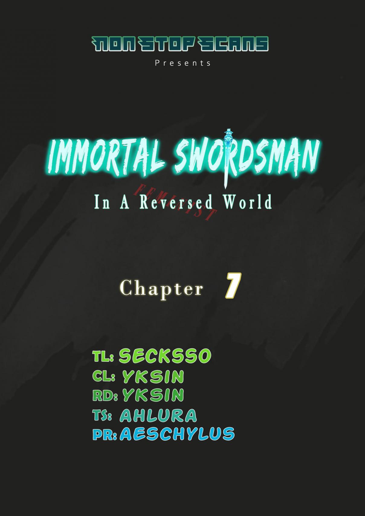 Immortal Swordsman in The Reverse World Ch. 7