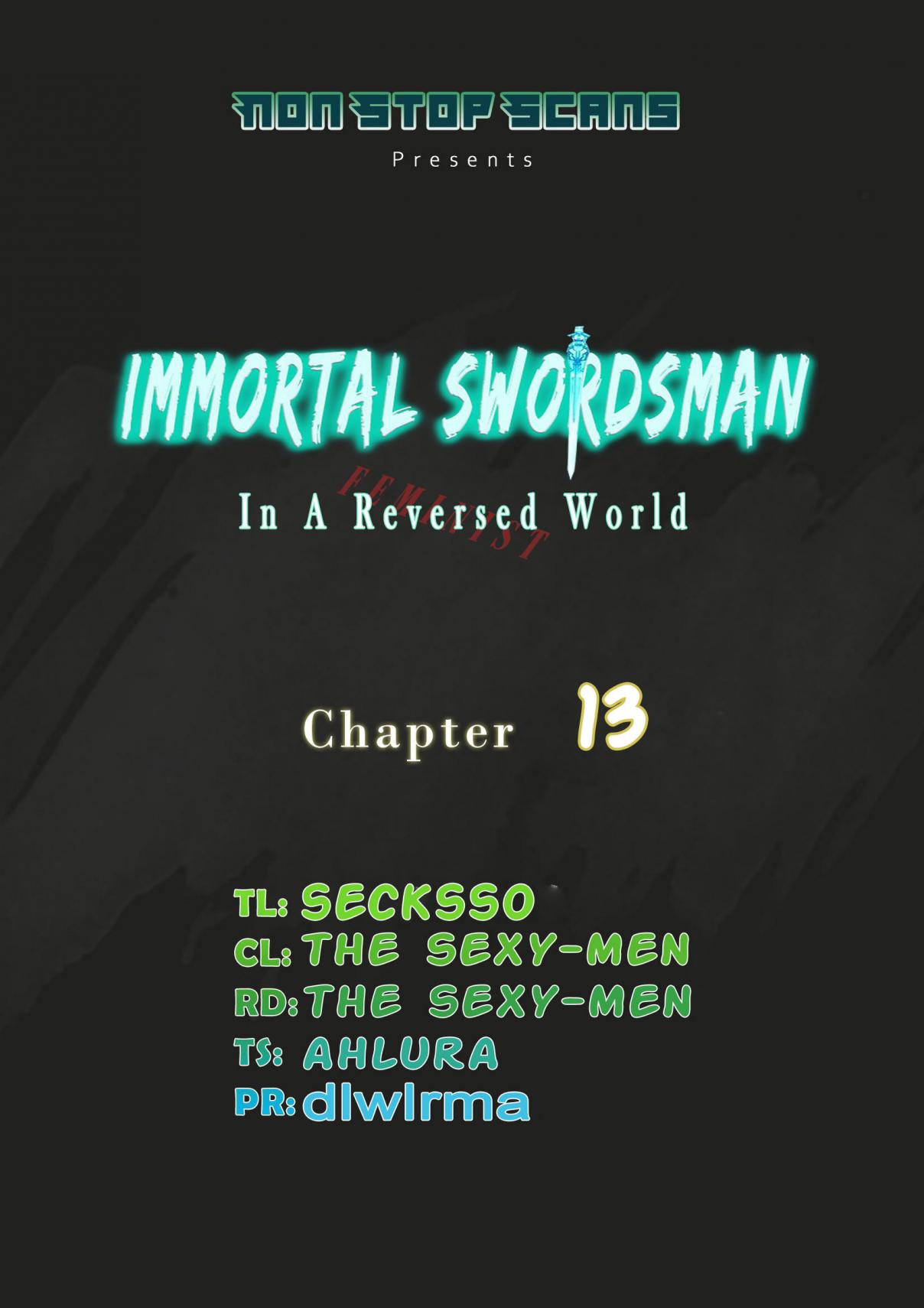 Immortal Swordsman in The Reverse World Ch. 13