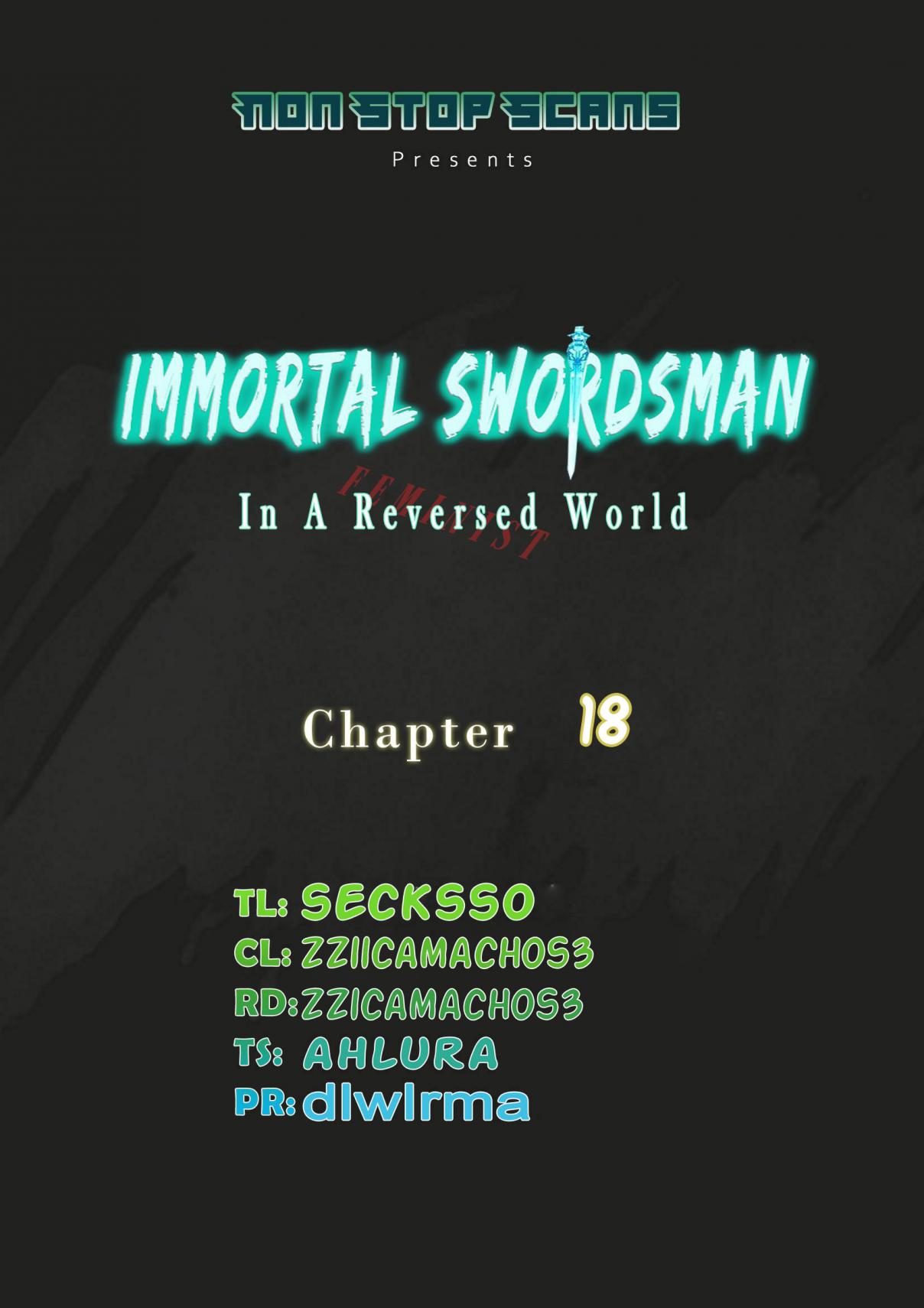 Immortal Swordsman in The Reverse World Ch. 18