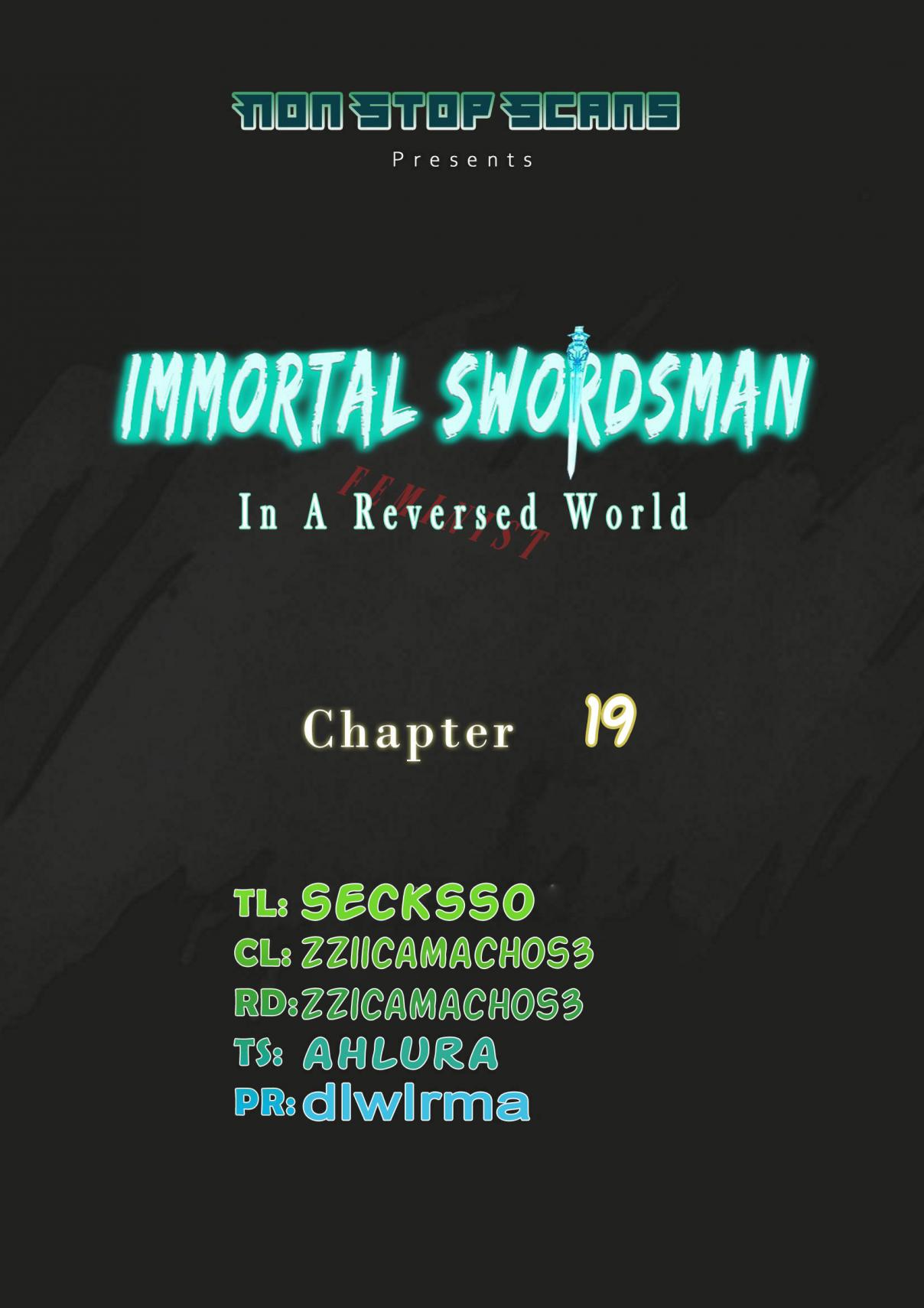Immortal Swordsman in The Reverse World Ch. 19