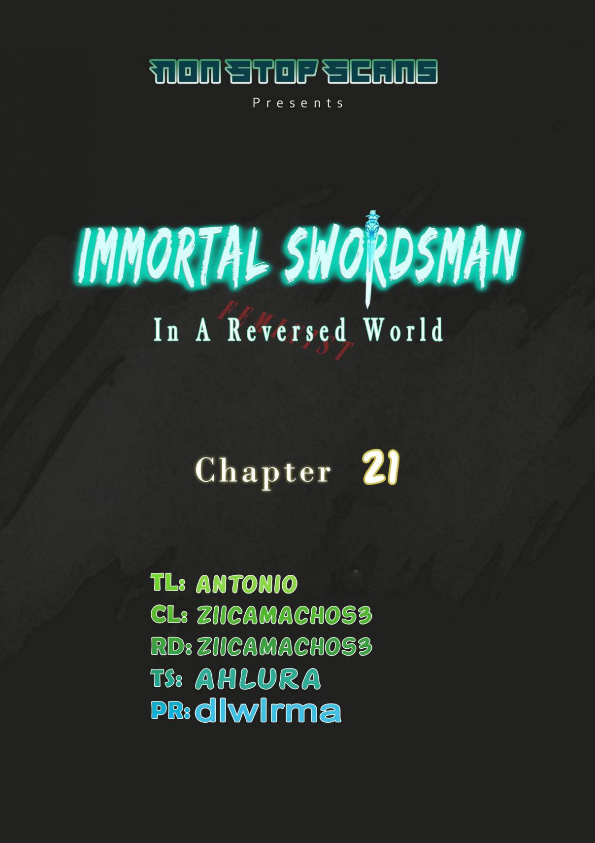 Immortal Swordsman in The Reverse World Ch. 21