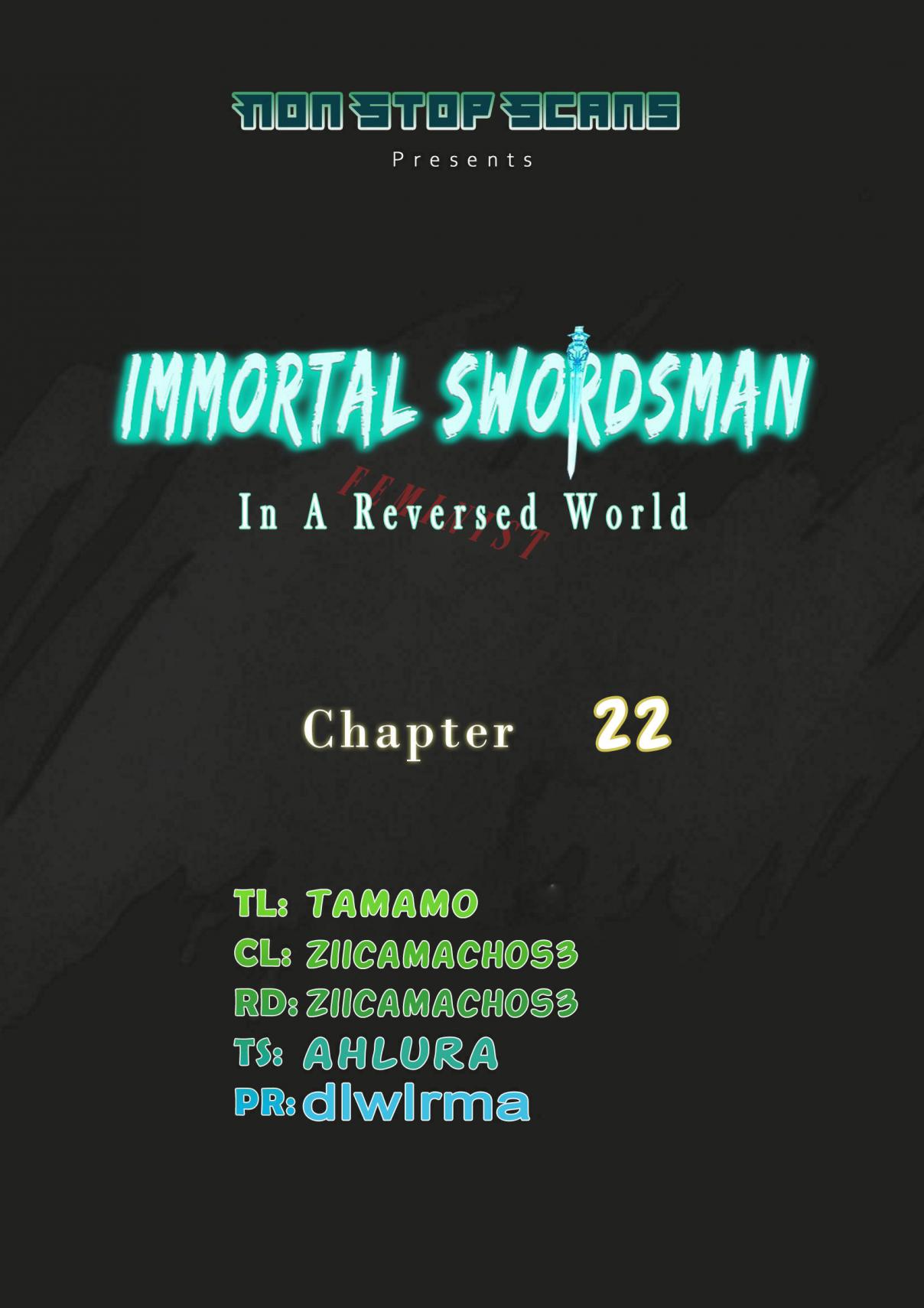 Immortal Swordsman in The Reverse World Ch. 22