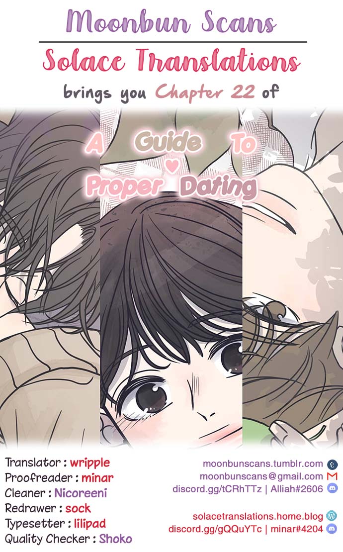 A Guide to Proper Dating Ch. 22