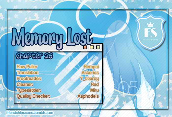 Memory Lost Ch. 26 The Person in the Dream