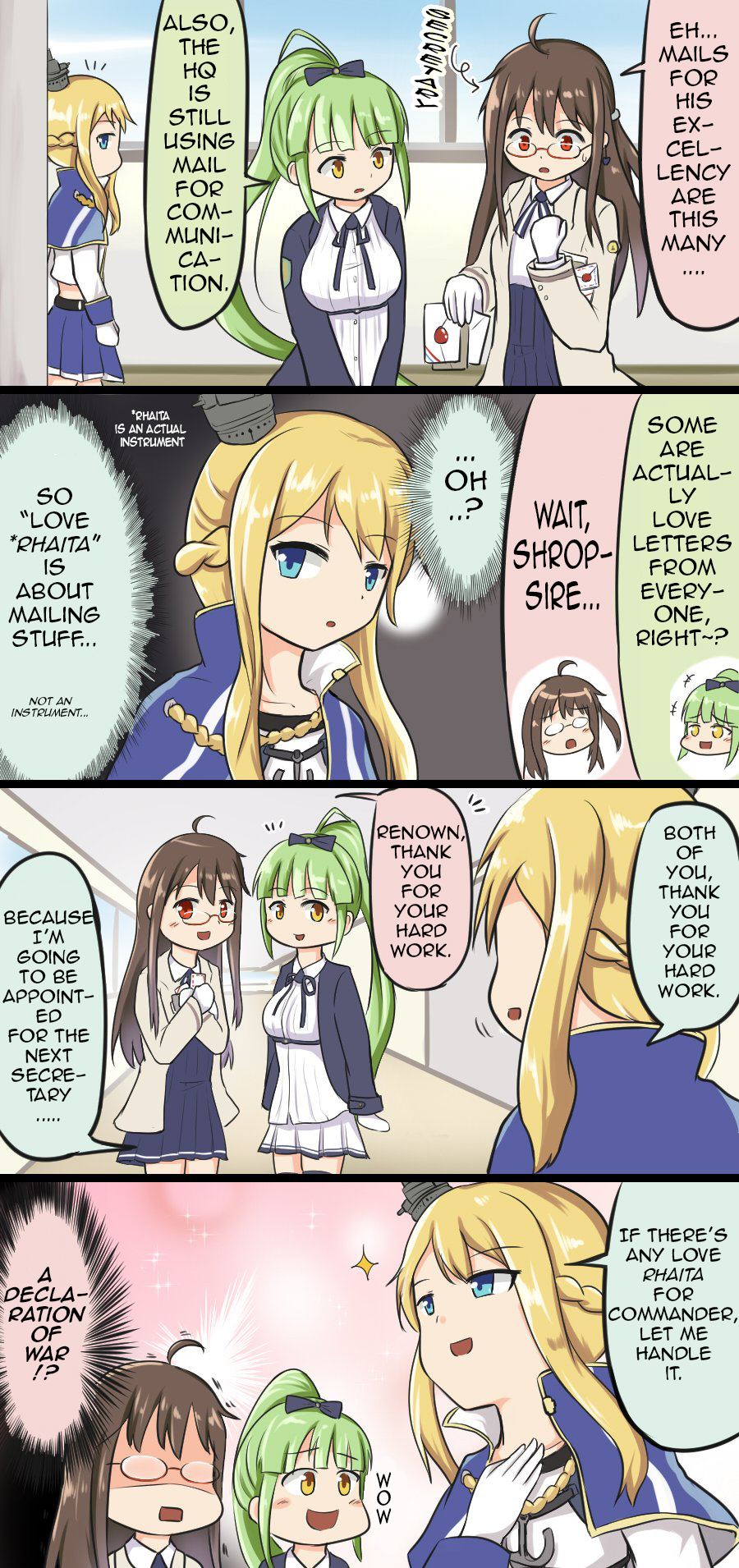 Azur Lane Spare Time (Doujinshi) Ch. 53 The Gatekeeper of Letters