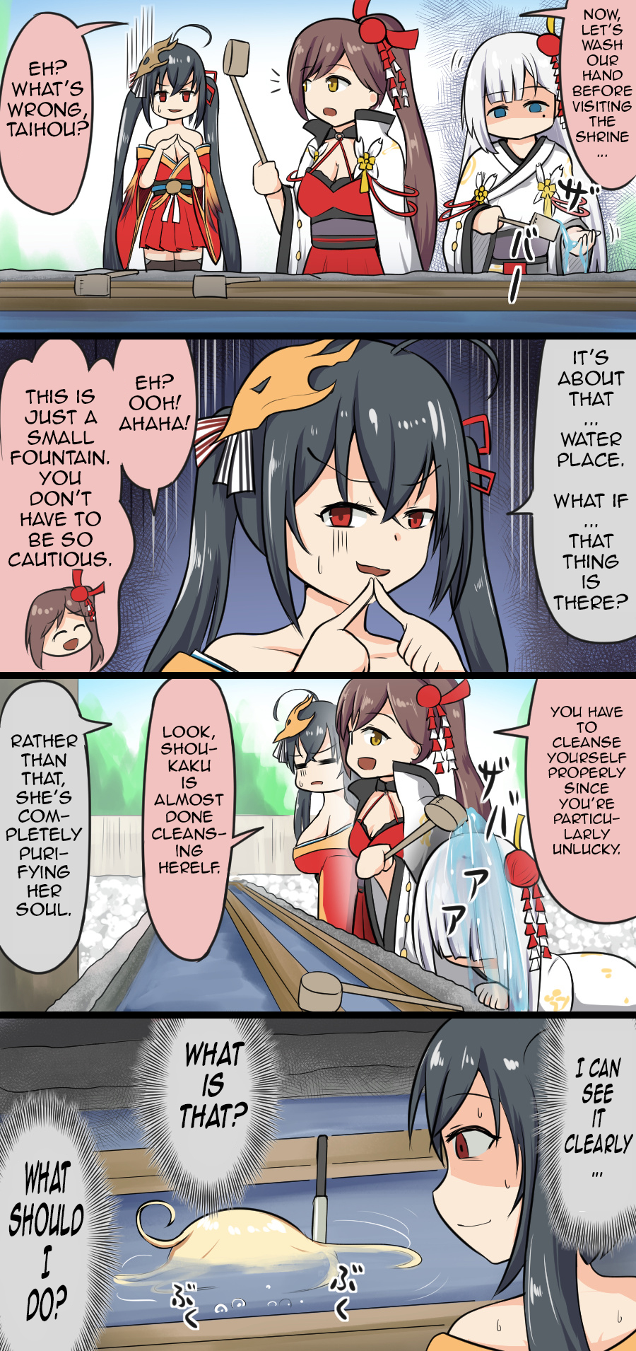 Azur Lane Spare Time (Doujinshi) Ch. 62 Frightening Water Place