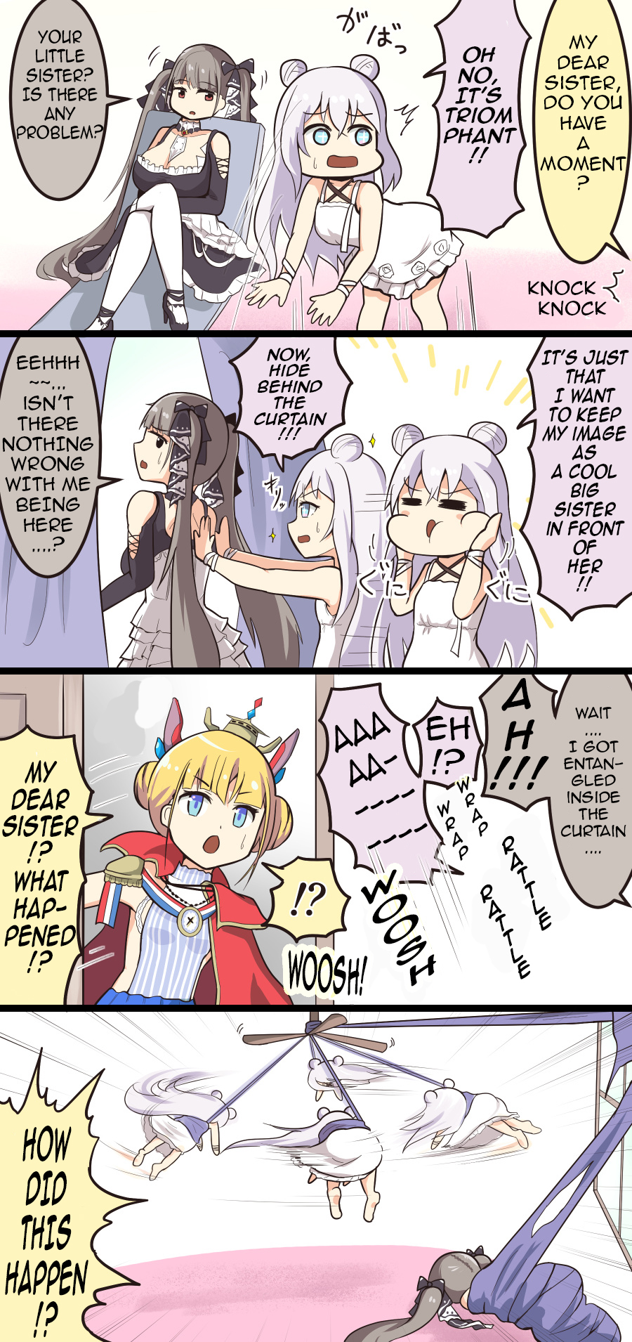 Azur Lane Spare Time (Doujinshi) Ch. 79 Double Lazybones Knight Princess Had Witnessed It