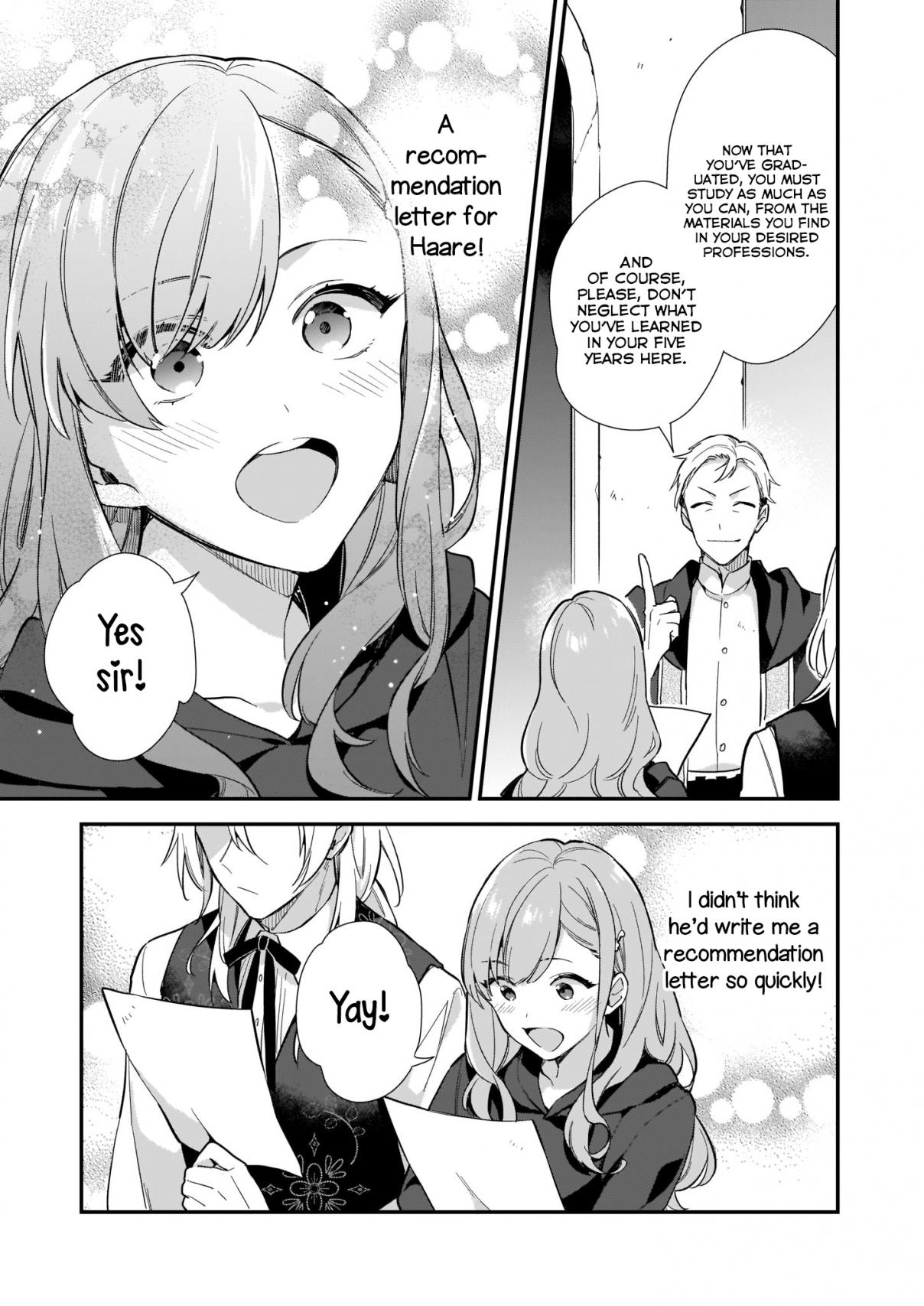 I Want to Be a Receptionist of The Magic World! Ch. 3.2