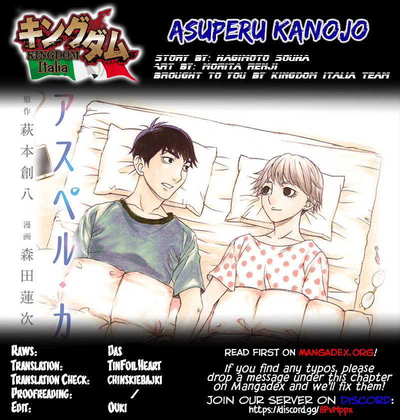 Asuperu Kanojo Vol. 4 Ch. 28 I didn't believe it (Part 2)