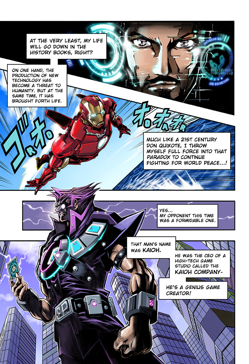 Secret Reverse: Marvel + JUMP Collaboration Ch. 1 Iron Man