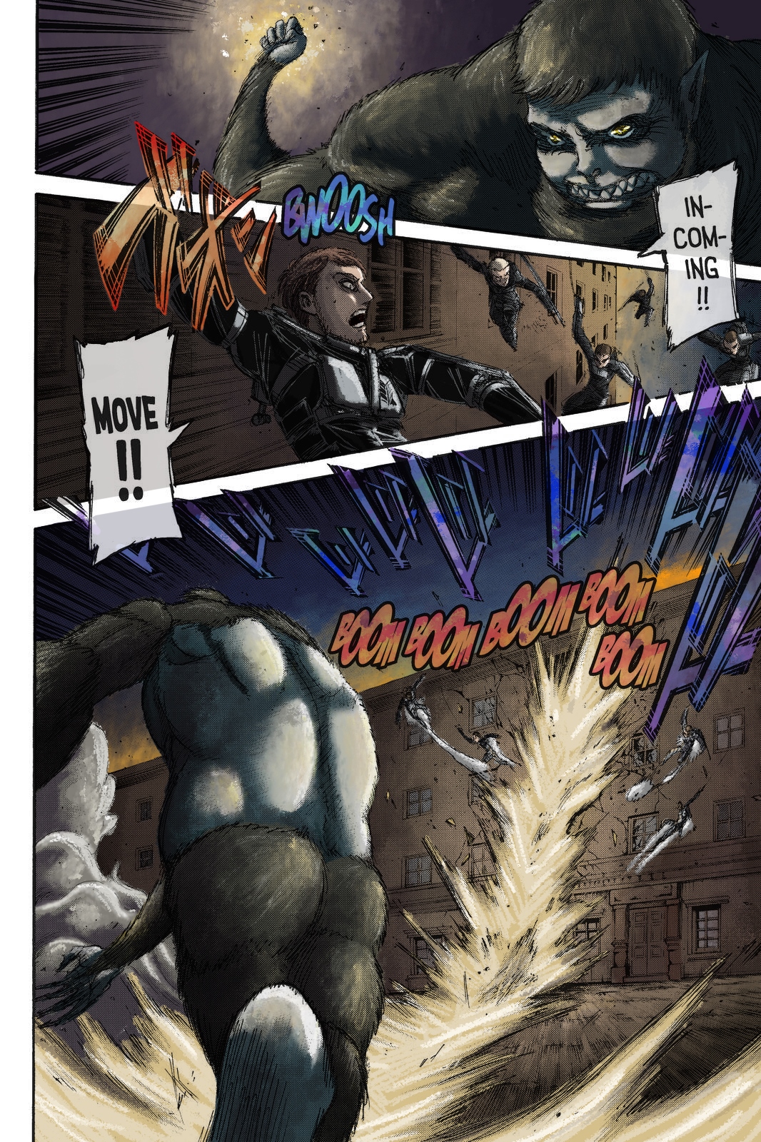 Shingeki no Kyojin (Fan Colored) Vol. 26 Ch. 103 Assault