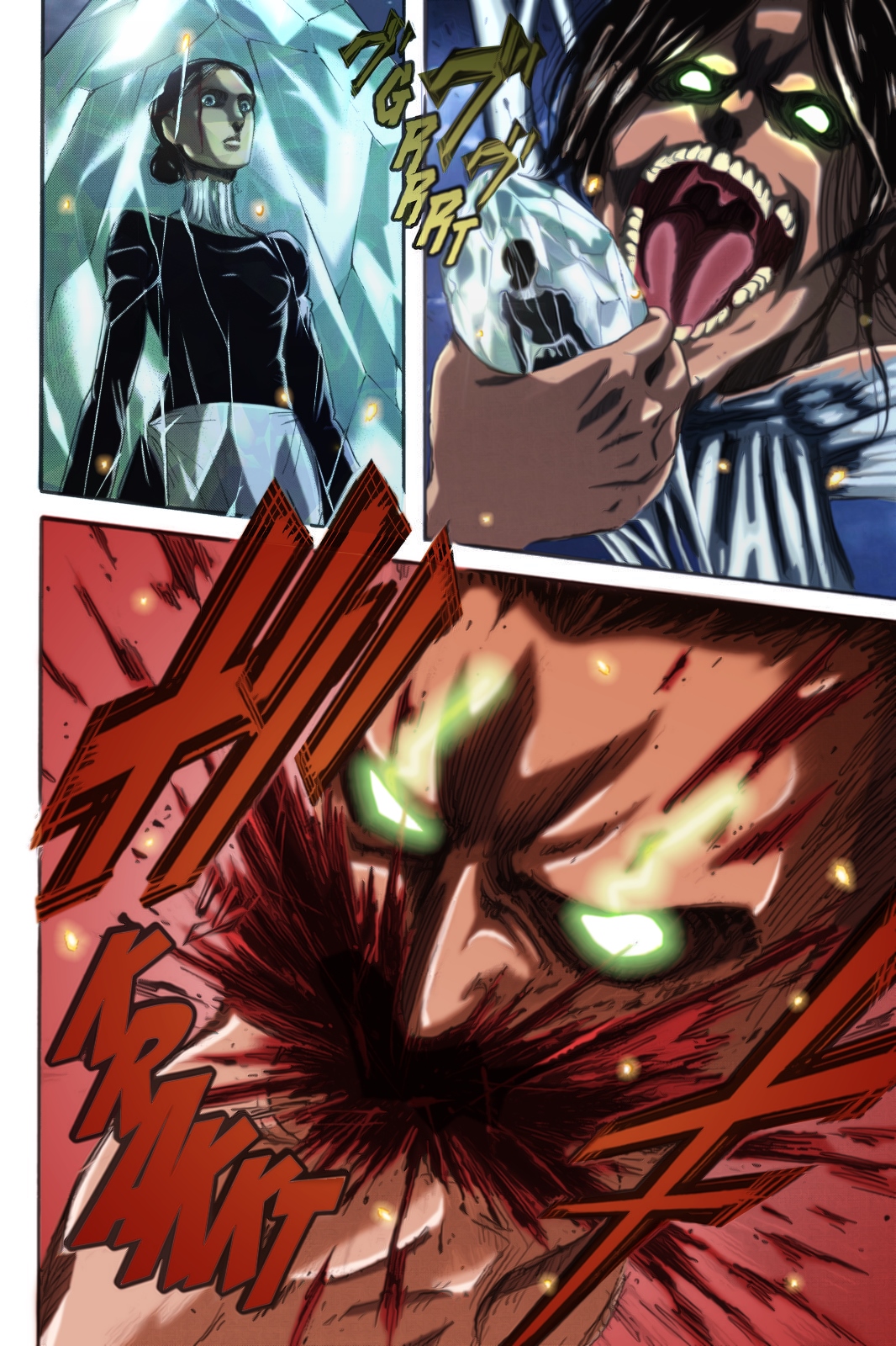 Shingeki no Kyojin (Fan Colored) Vol. 26 Ch. 103 Assault