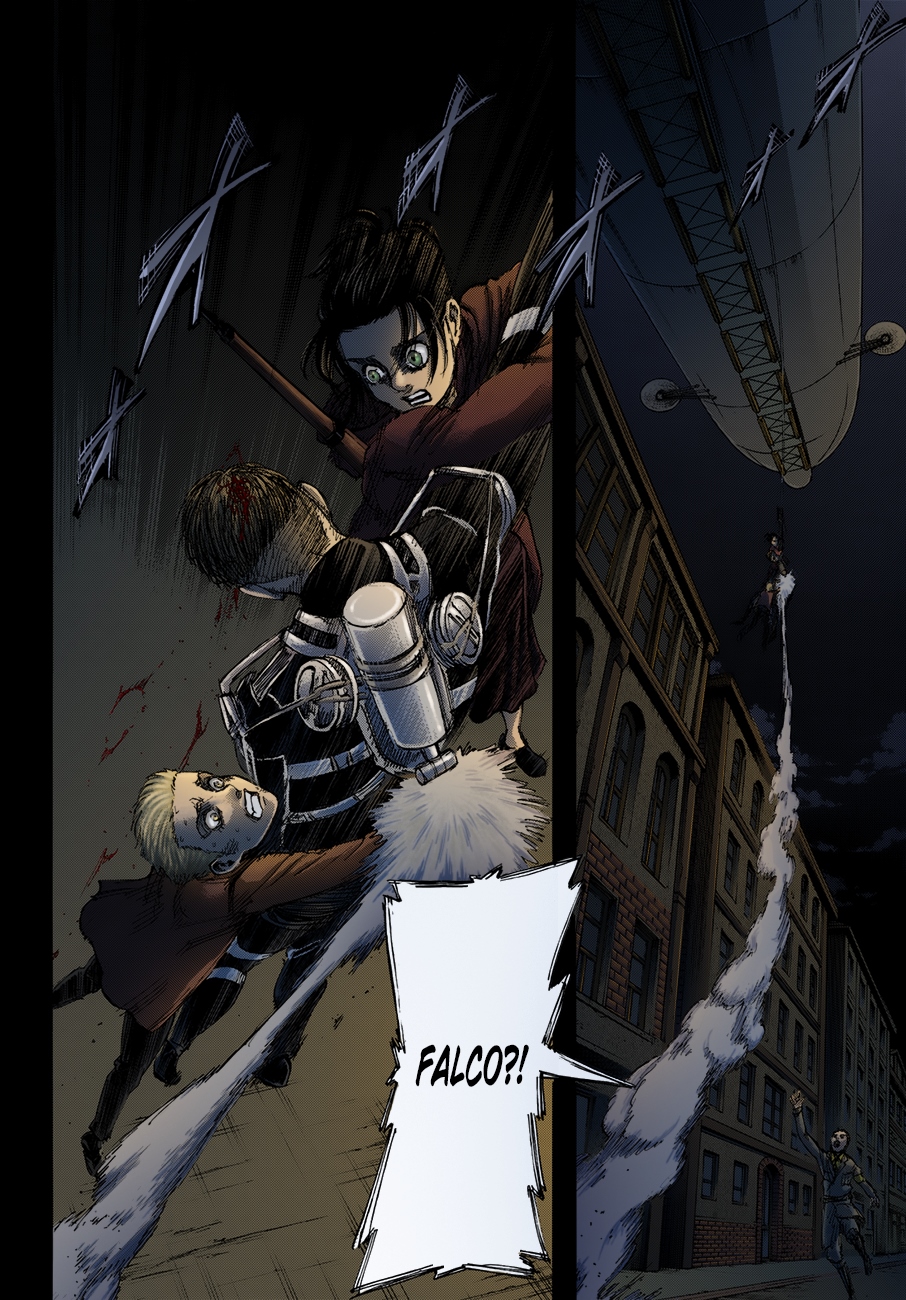 Shingeki no Kyojin (Fan Colored) Vol. 26 Ch. 105 Assassin's Bullet