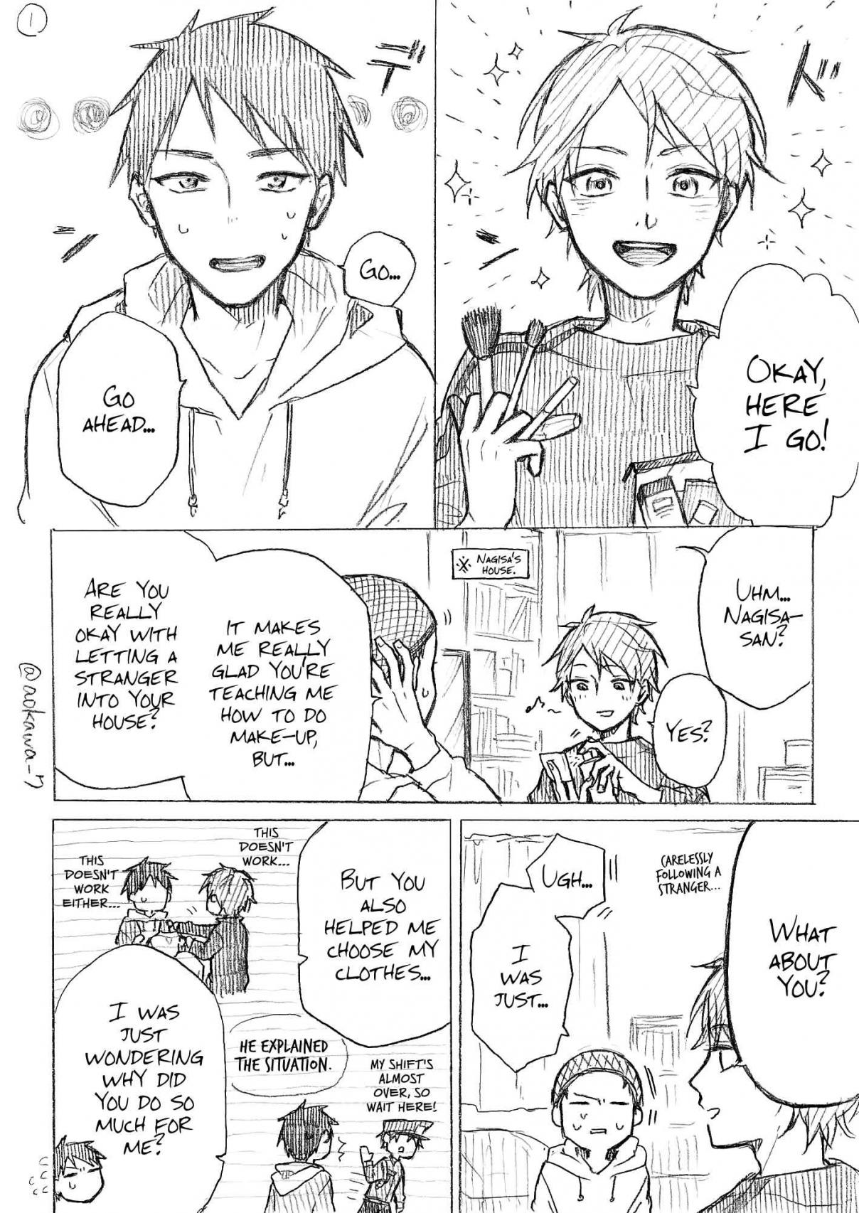 The Manga Where a Crossdressing Cosplayer Gets a Brother Ch. 5.2 Part 14