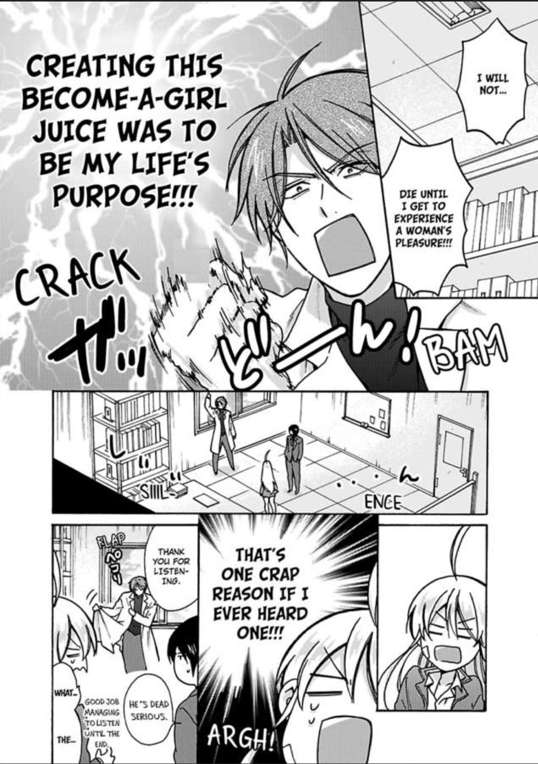 Gender-Swap at the Delinquent Academy -He's Trying to Get My First Time!- Ch.11