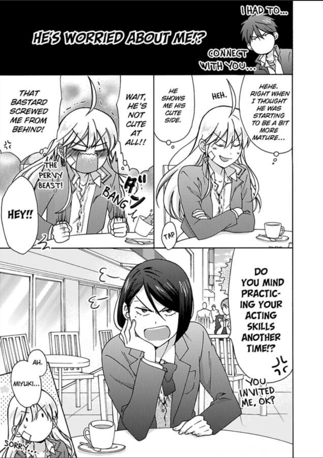 Gender-Swap at the Delinquent Academy -He's Trying to Get My First Time!- Ch.24