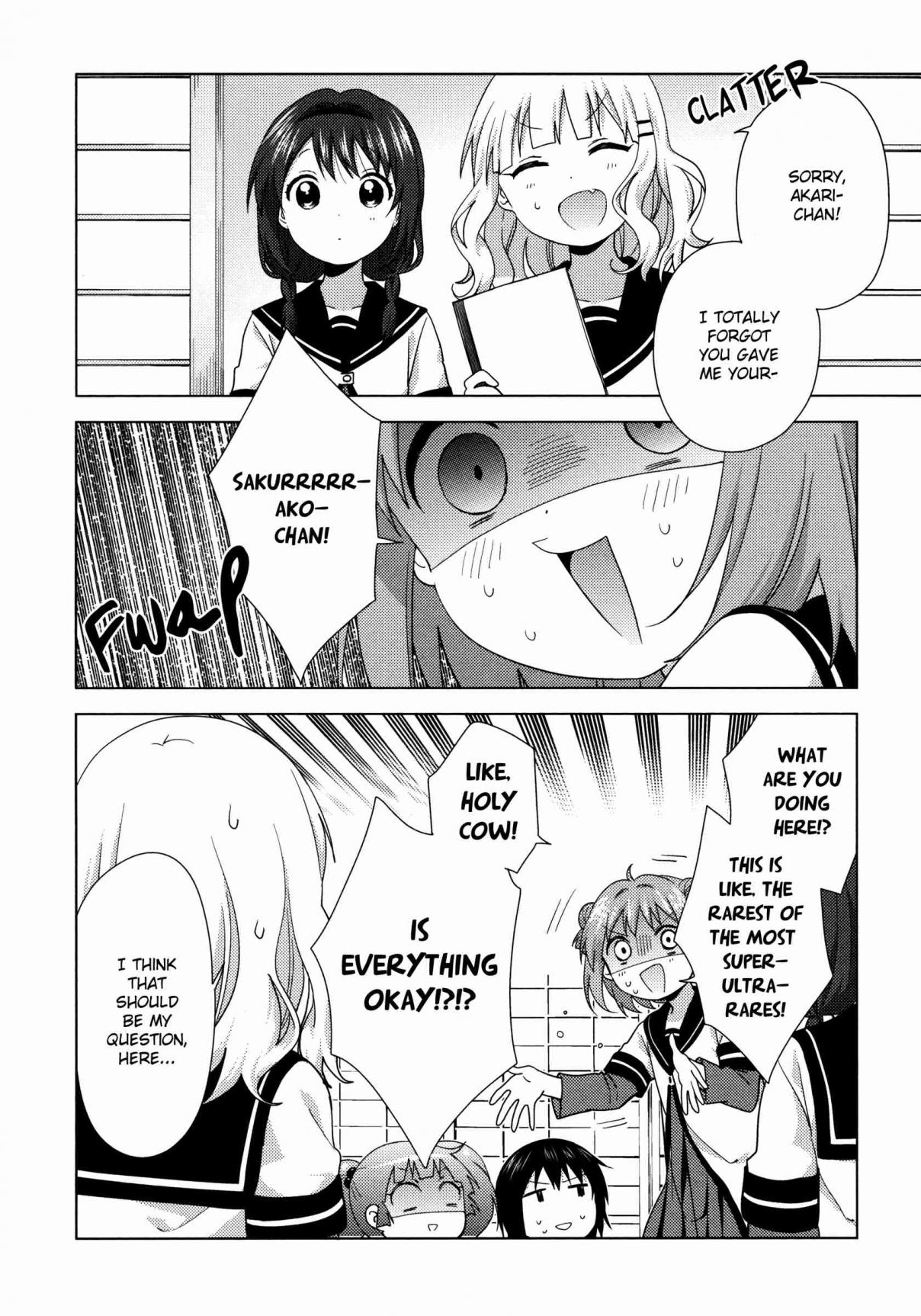 YuruYuri Vol. 17 Ch. 129 Energy Levels That Shouldn't Even Be Possible