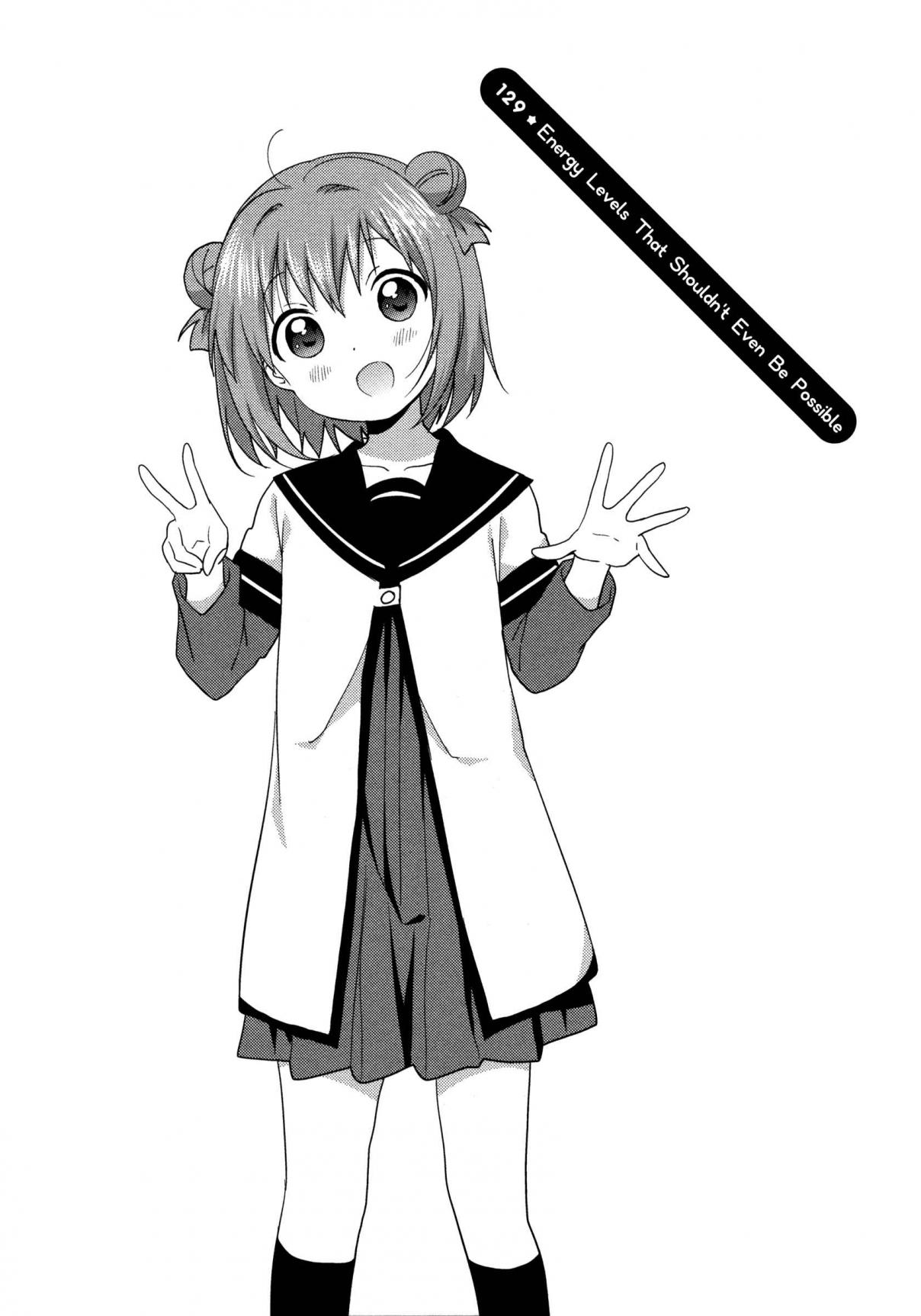 YuruYuri Vol. 17 Ch. 129 Energy Levels That Shouldn't Even Be Possible