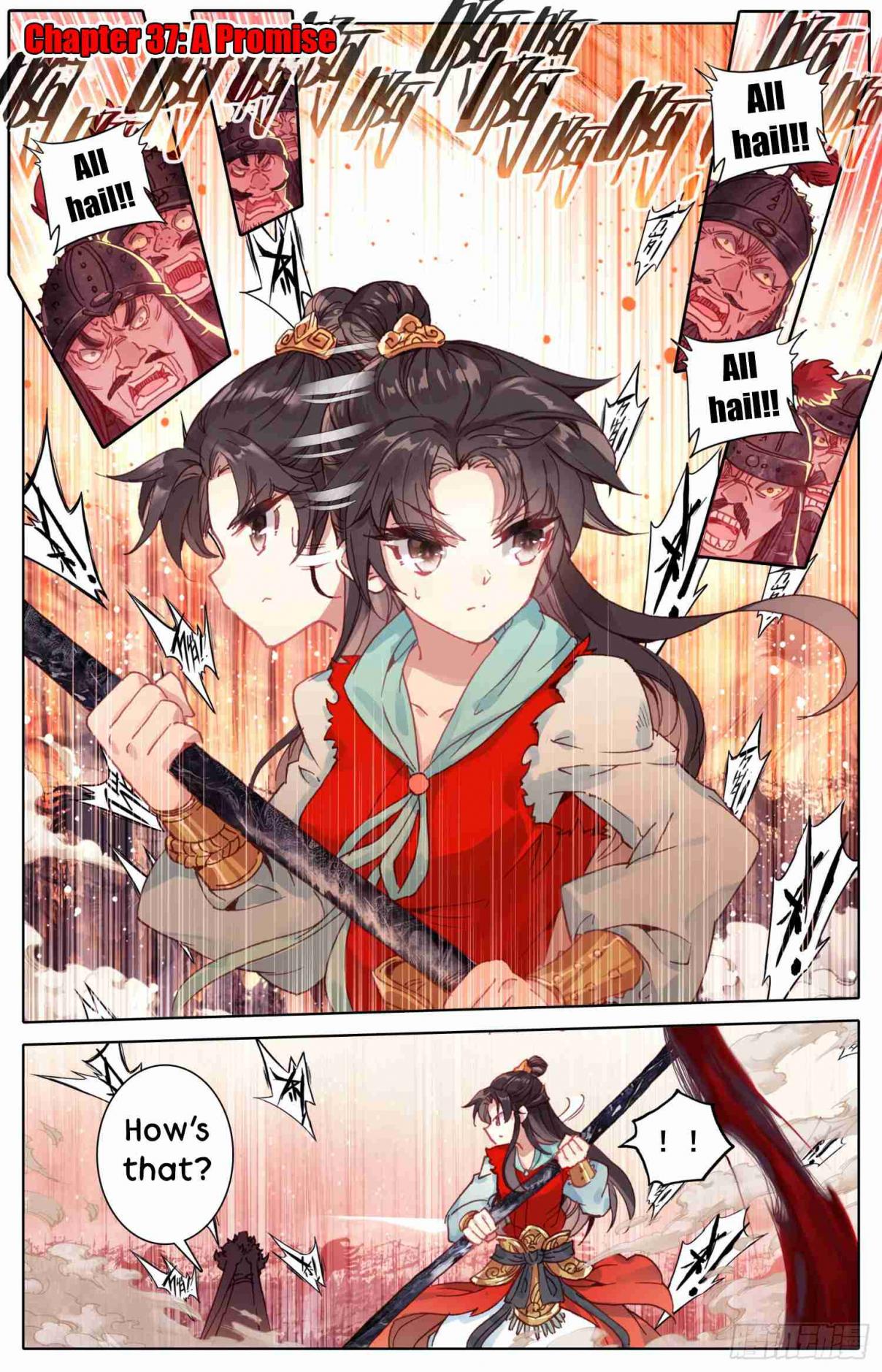Legend of the Tyrant Empress Ch. 37 A Promise