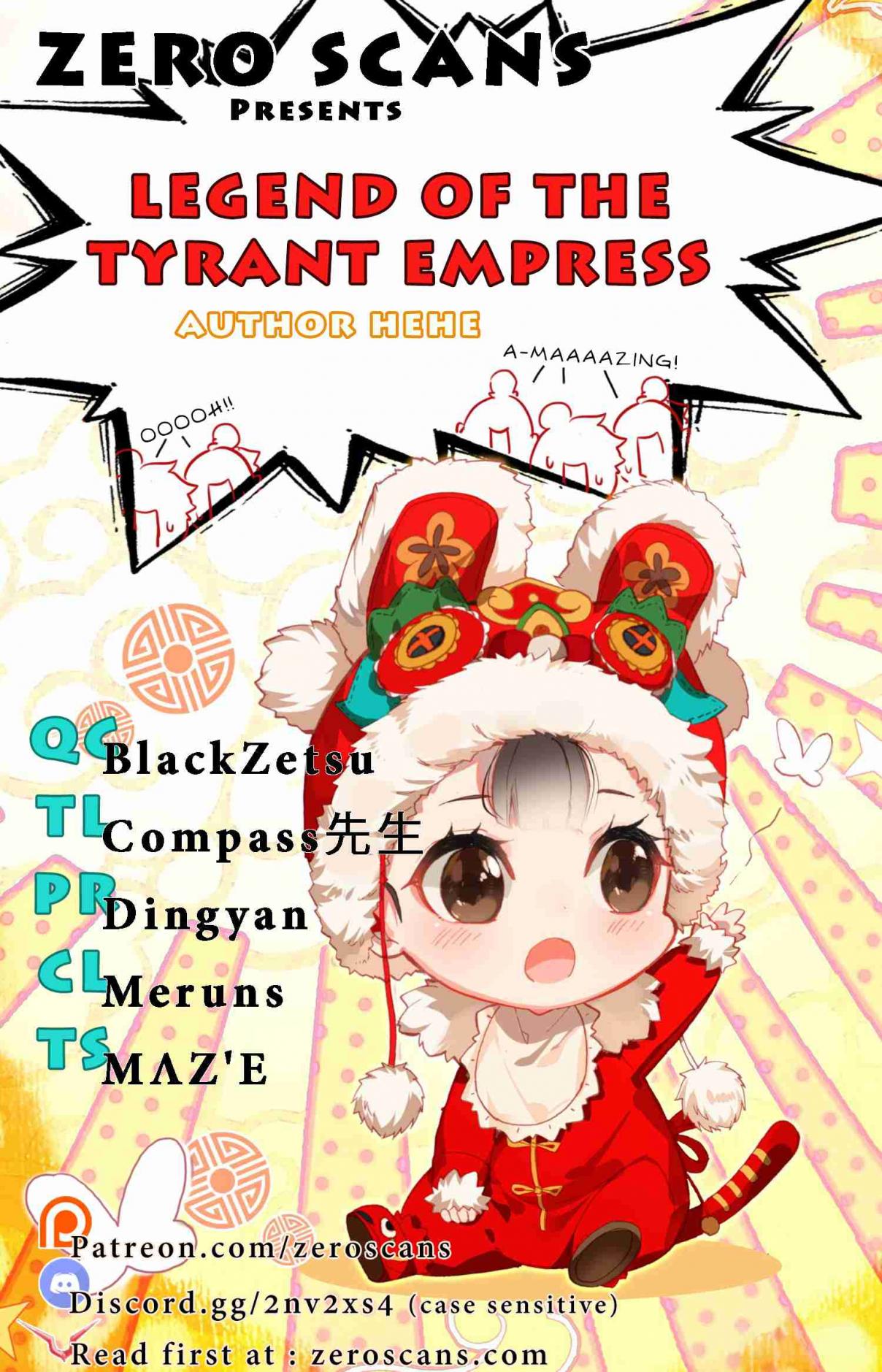 Legend of the Tyrant Empress Ch. 38 Close Call!