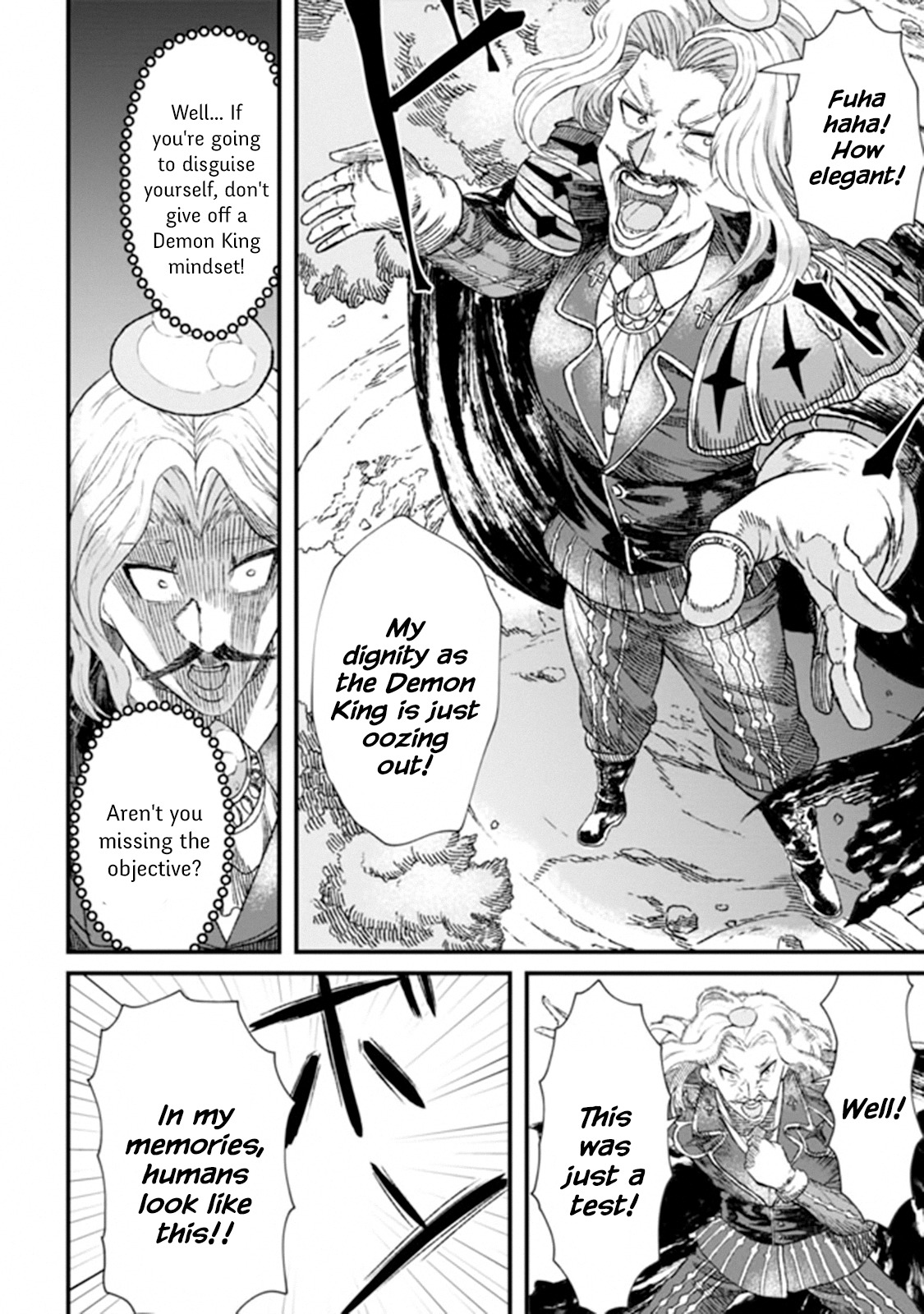 The Comeback of the Demon King Who Formed a Demon's Guild After Being Vanquished by the Hero ch.2