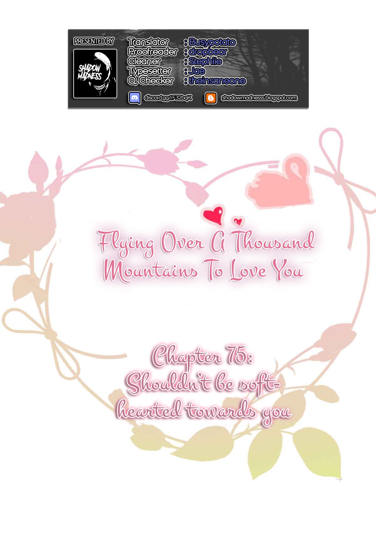 Flying Over a Thousand Mountains to Love You ch.75