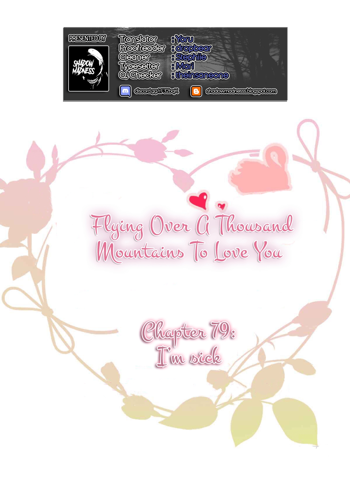 Flying Over a Thousand Mountains to Love You Ch. 79 I'm sick
