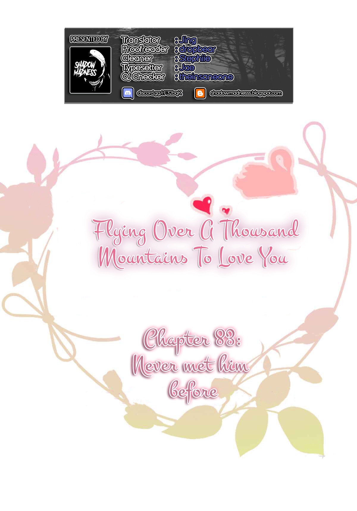 Flying Over a Thousand Mountains to Love You Ch. 83 Never met him before