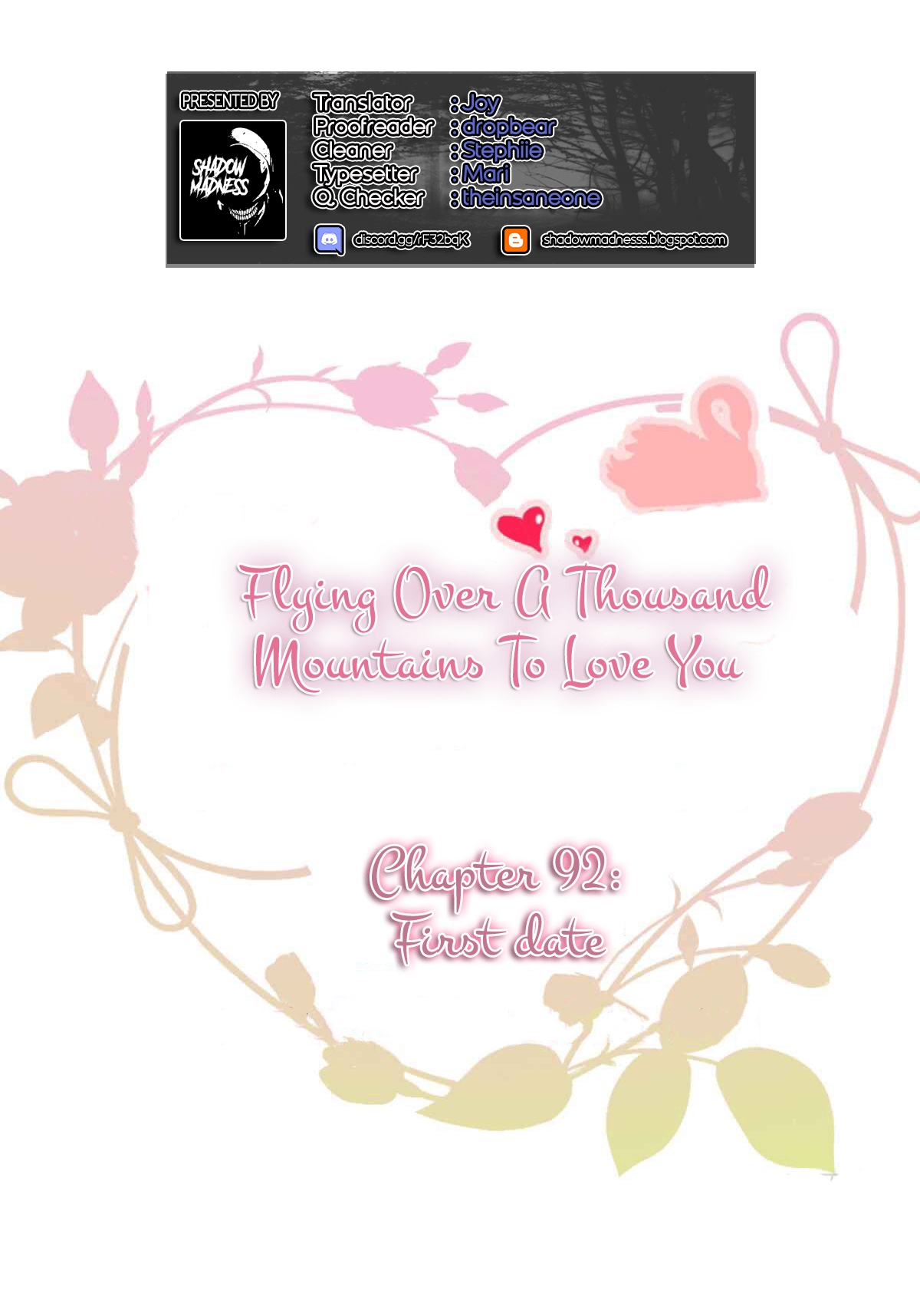 Flying Over a Thousand Mountains to Love You Ch. 92 First date