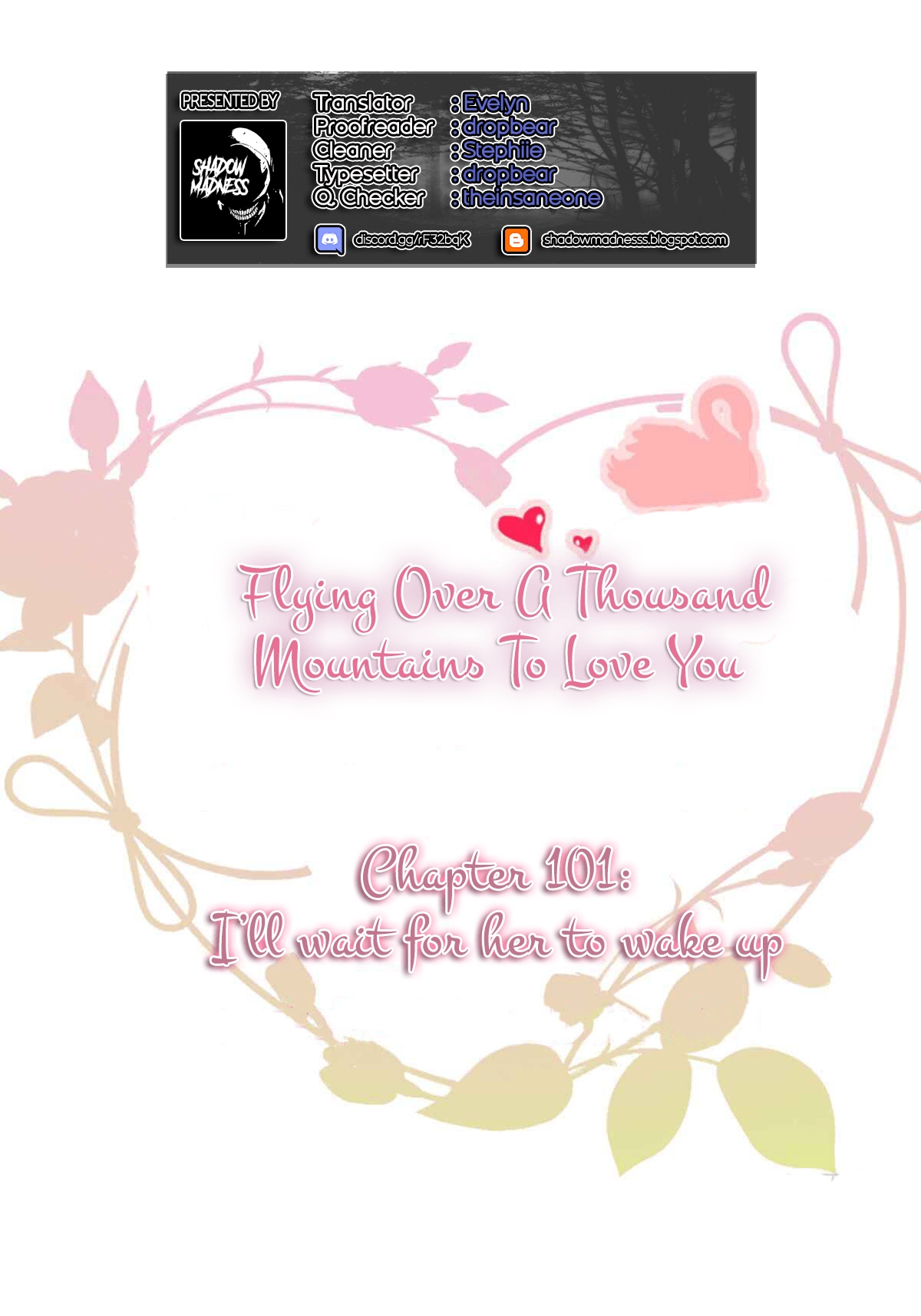 Flying Over a Thousand Mountains to Love You Ch. 101 I’ll wait for her to wake up