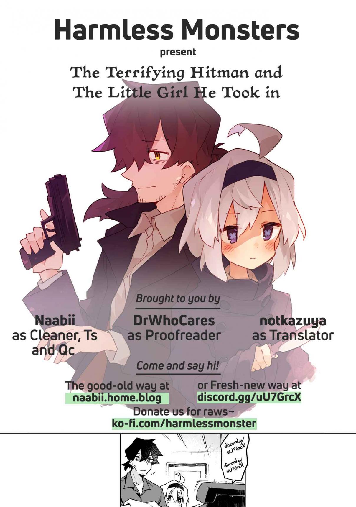 The Terrifying Hitman and The Little Girl He Took in Ch. 10