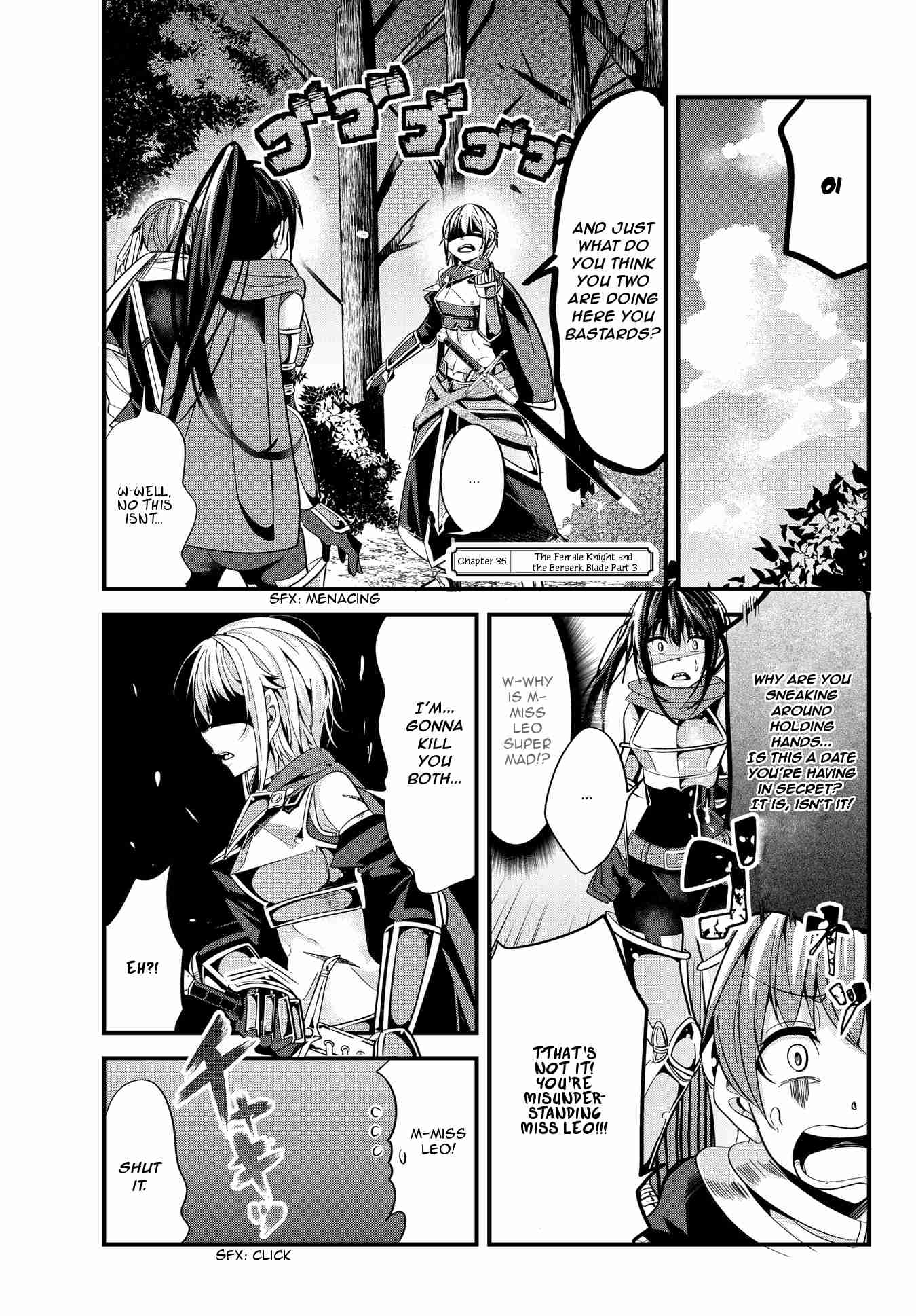 A Story About Treating a Female Knight Who Has Never Been Treated as a Woman, as a Woman Ch.35